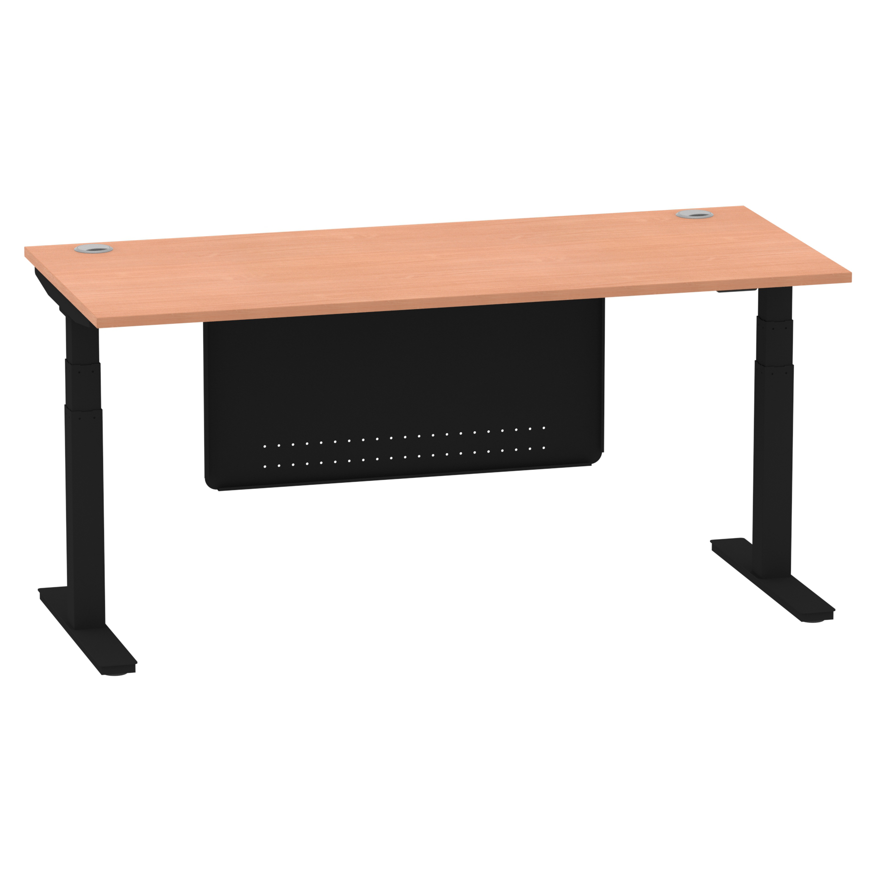Beech / Black Frame