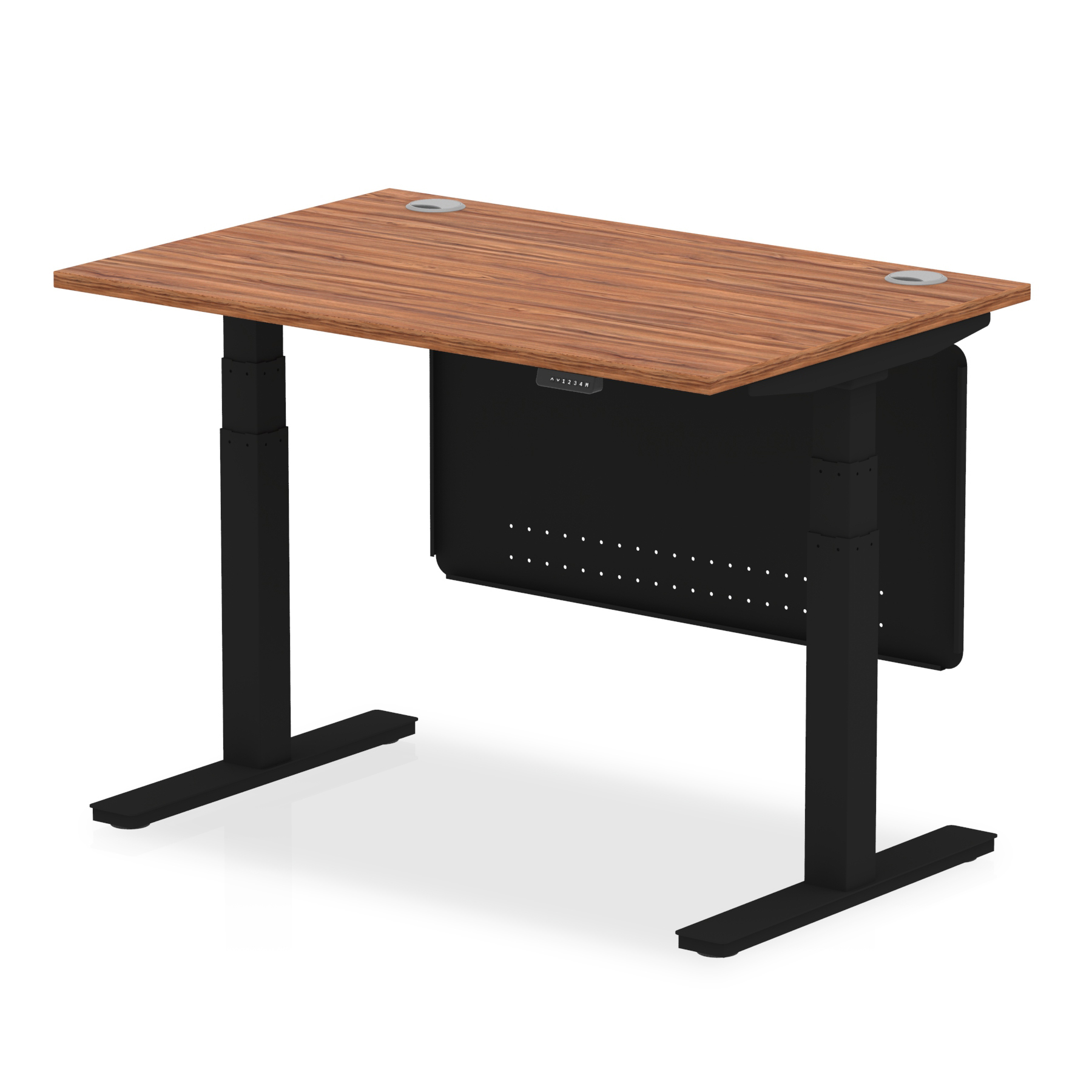 Walnut / Black Frame