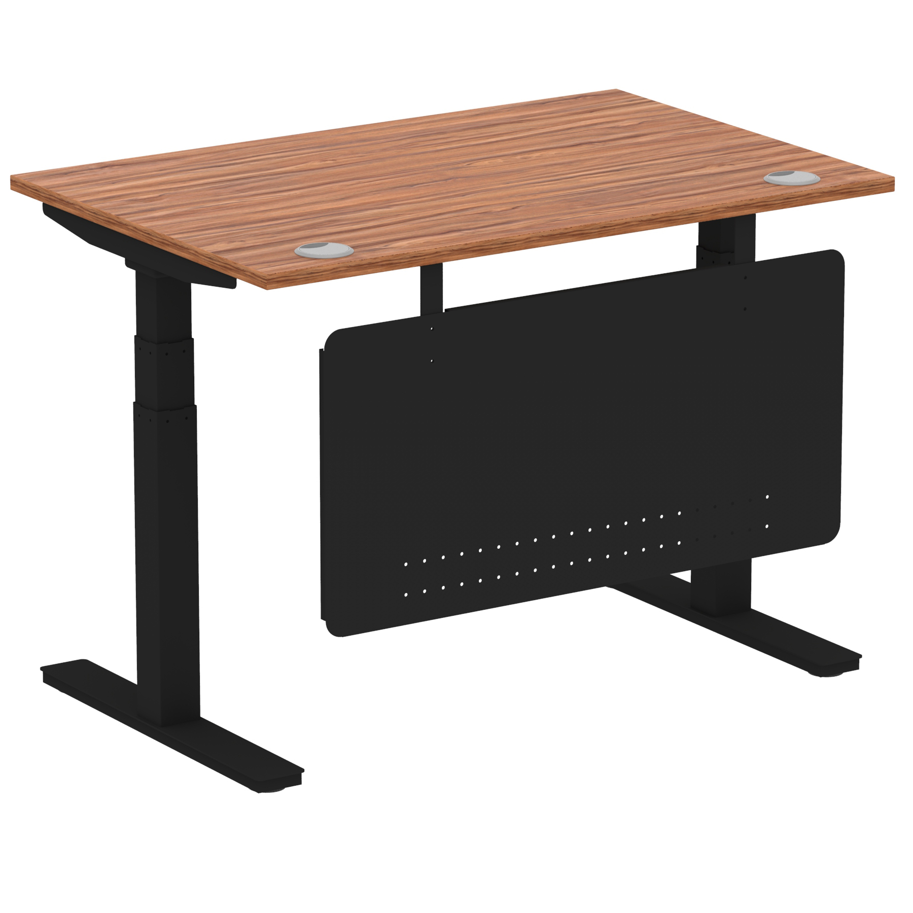 Walnut / Black Frame