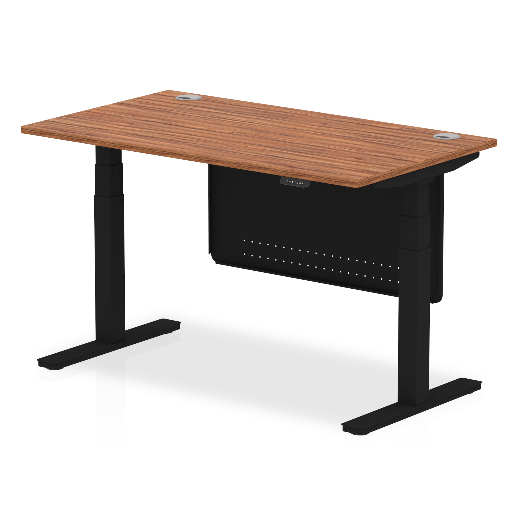 Walnut / Black Frame