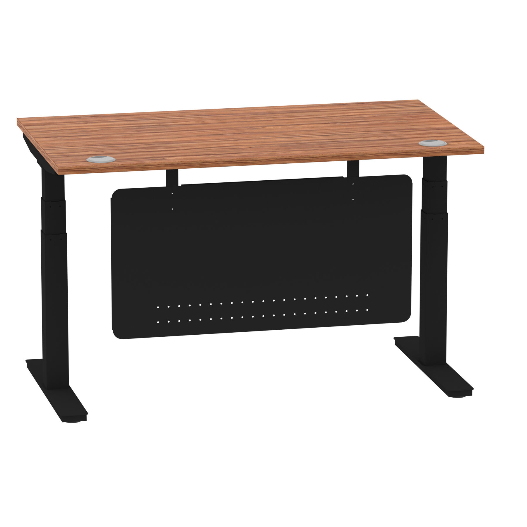 Walnut / Black Frame