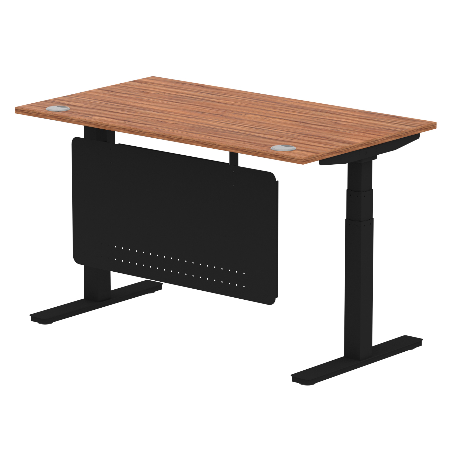 Walnut / Black Frame