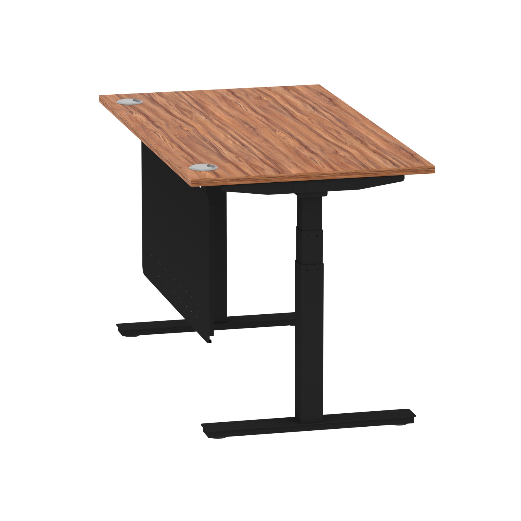 Walnut / Black Frame