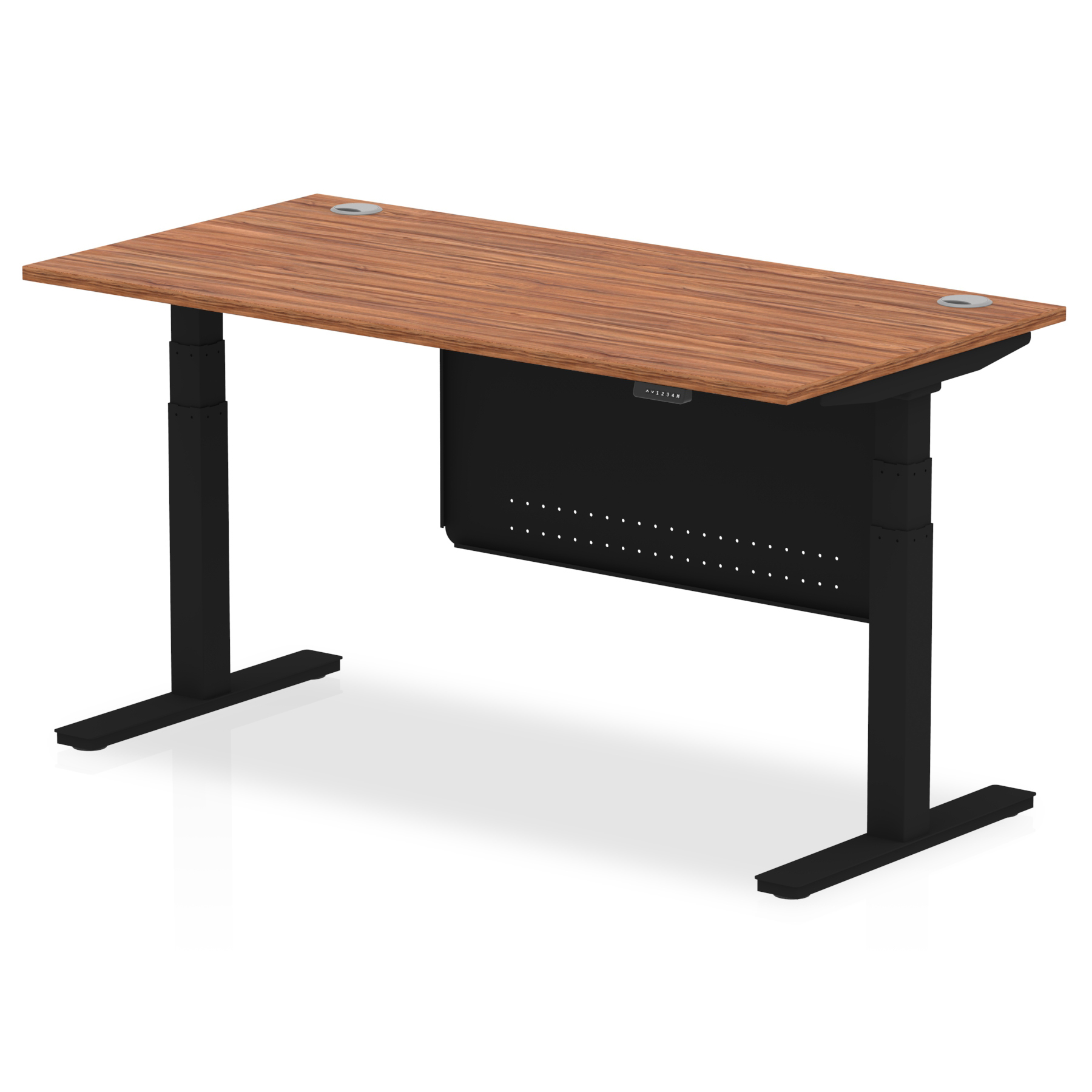 Walnut / Black Frame