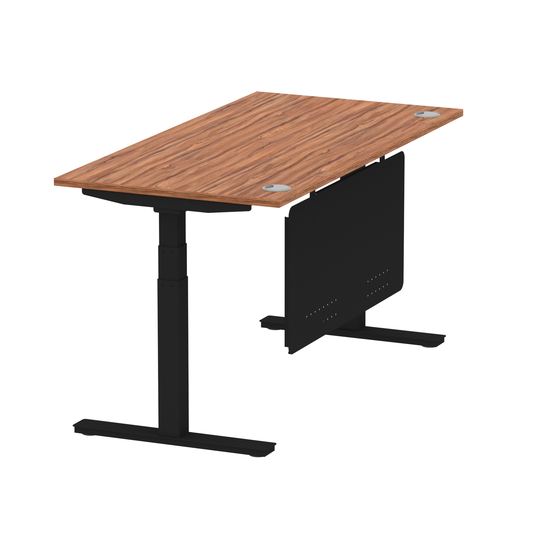 Walnut / Black Frame