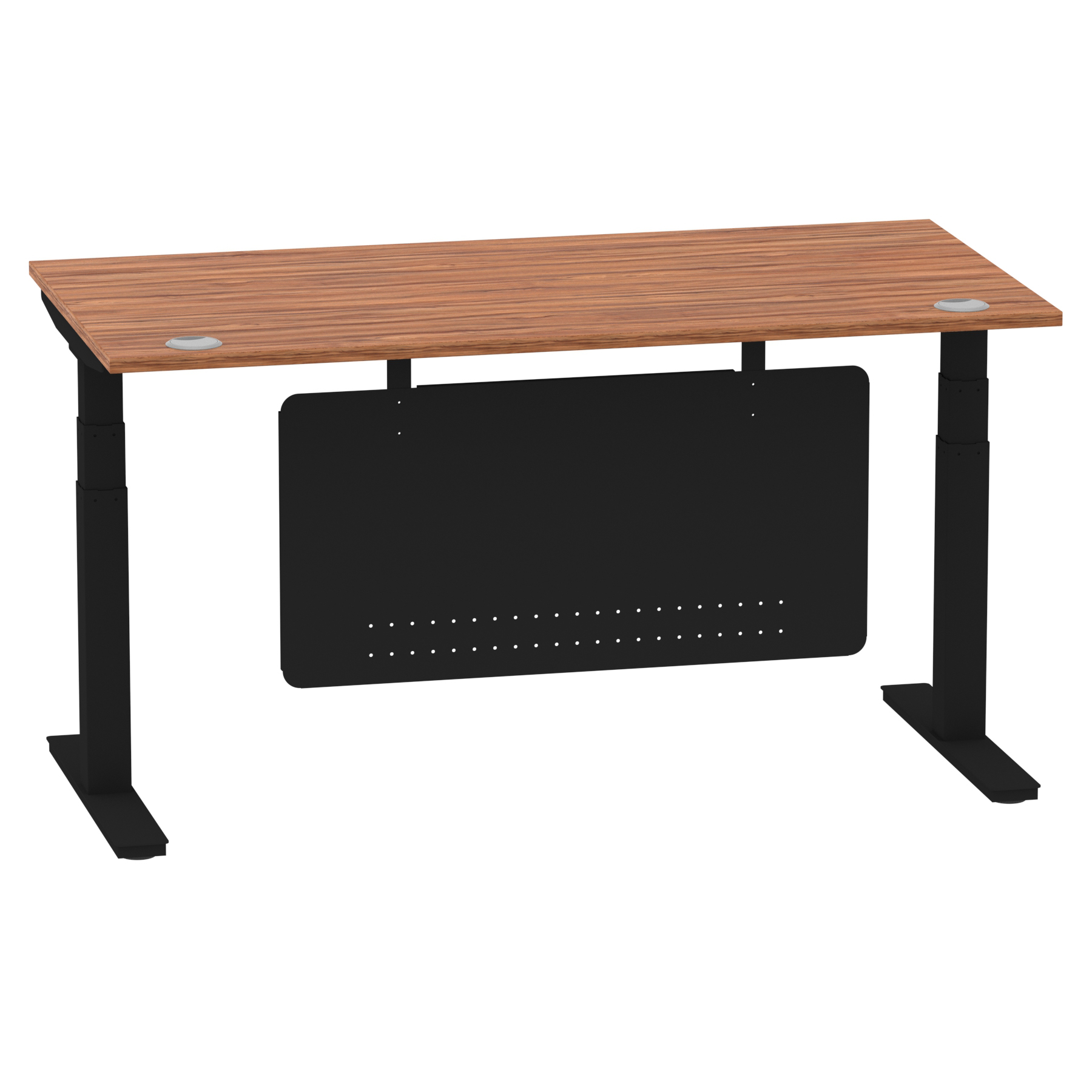 Walnut / Black Frame