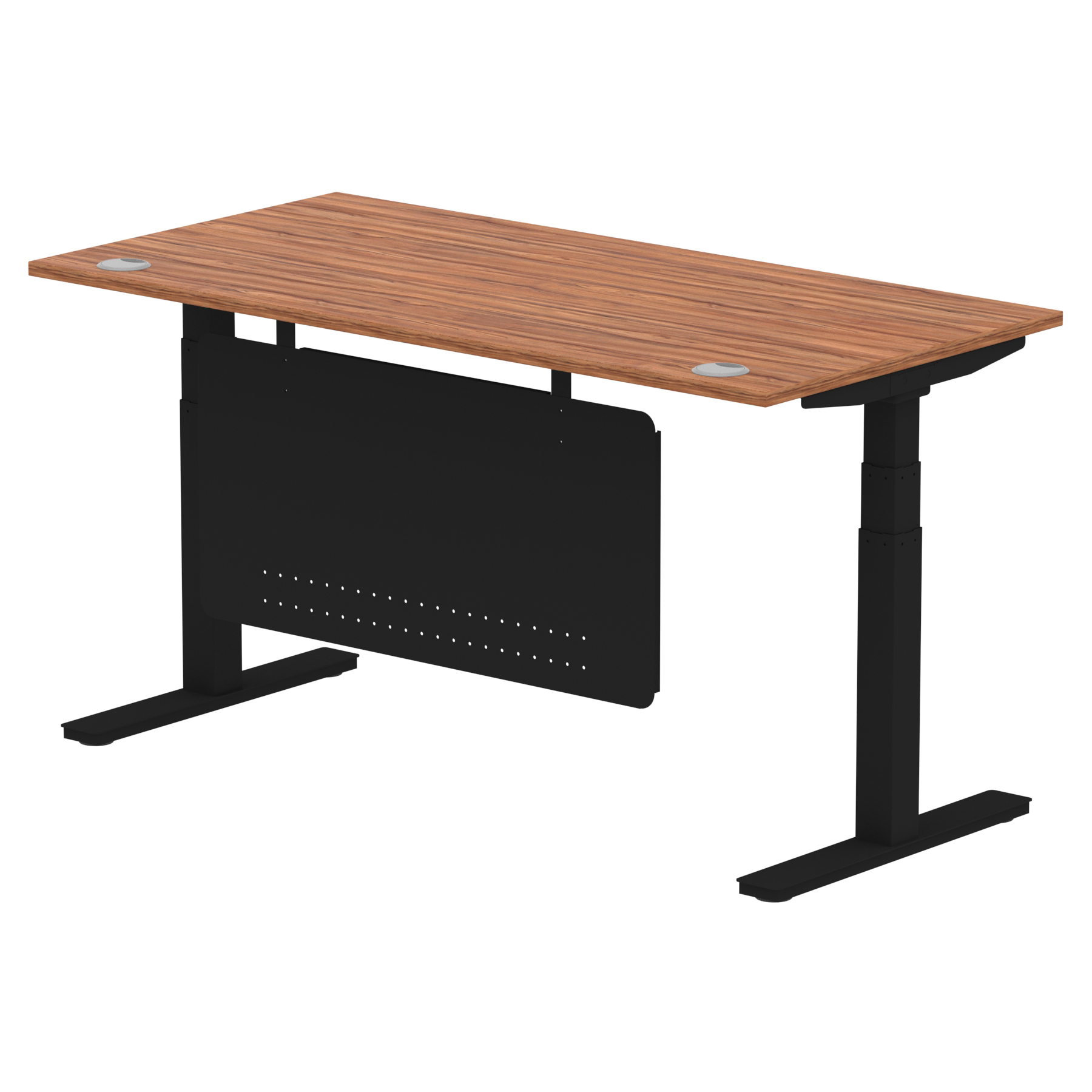 Walnut / Black Frame