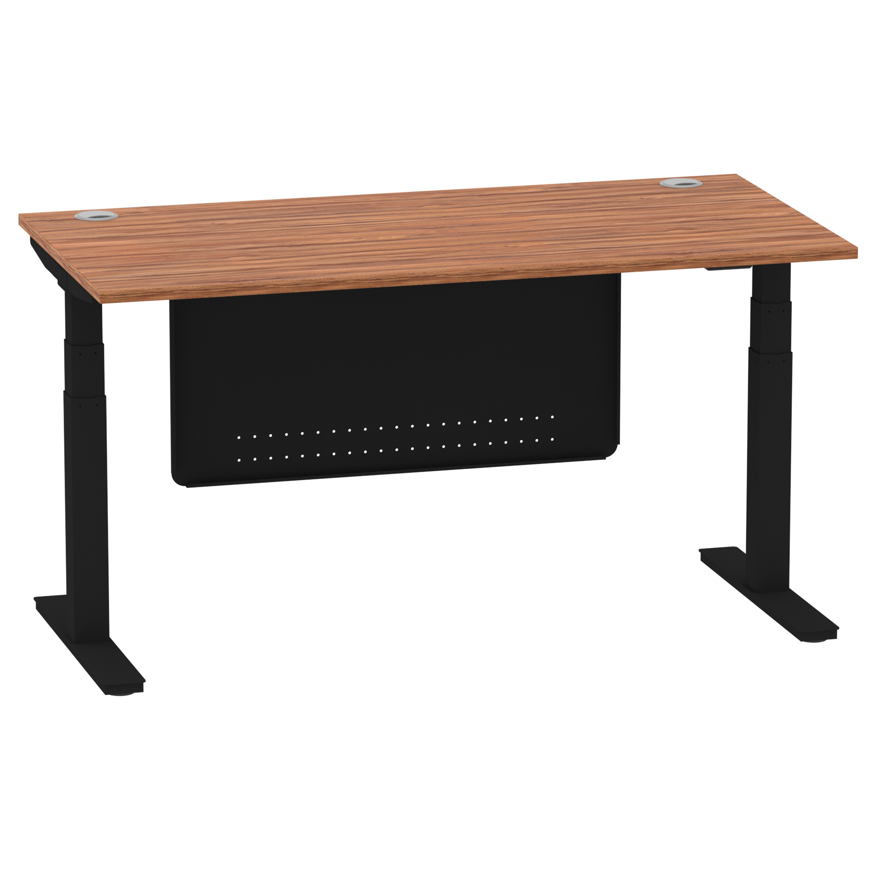 Walnut / Black Frame