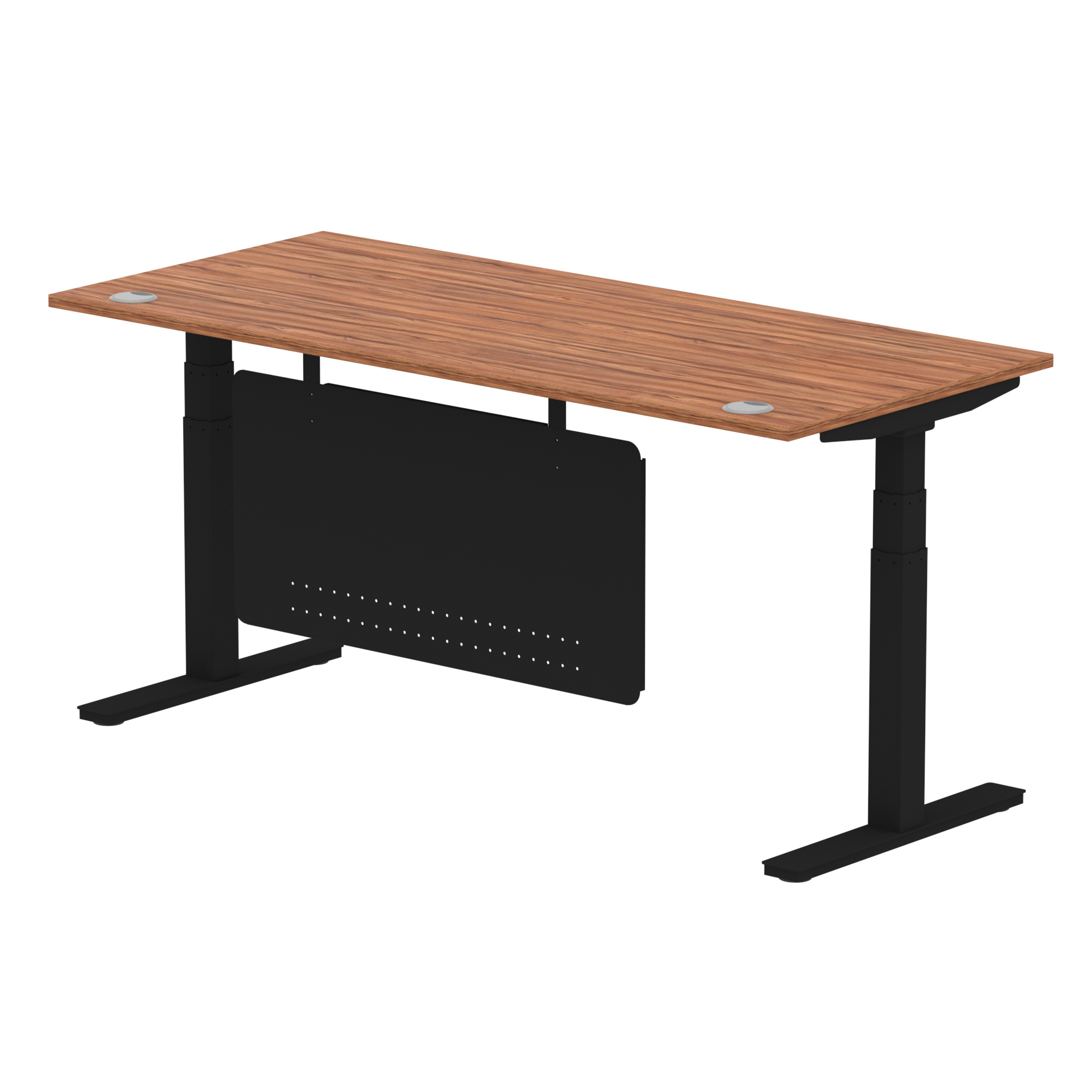 Walnut / Black Frame