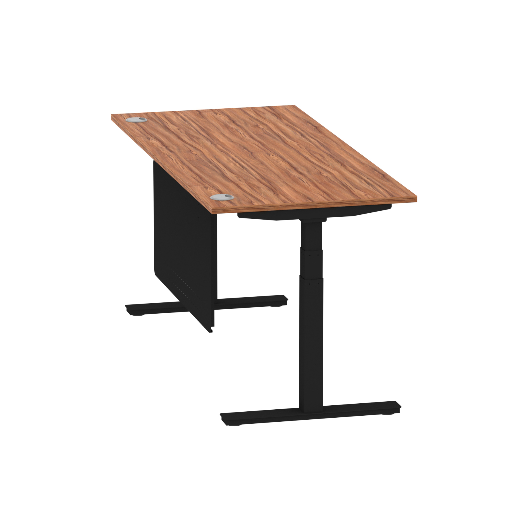 Walnut / Black Frame