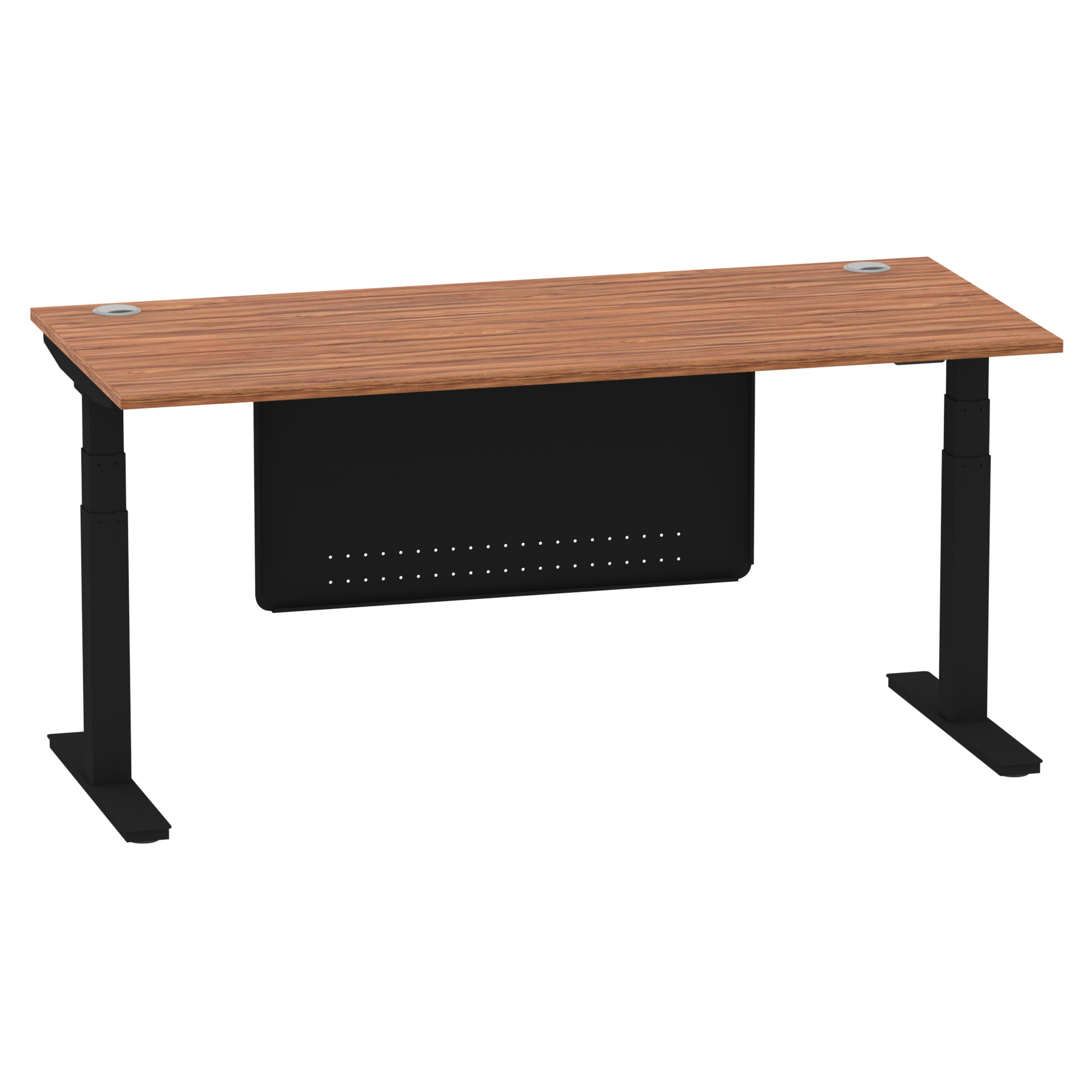 Walnut / Black Frame