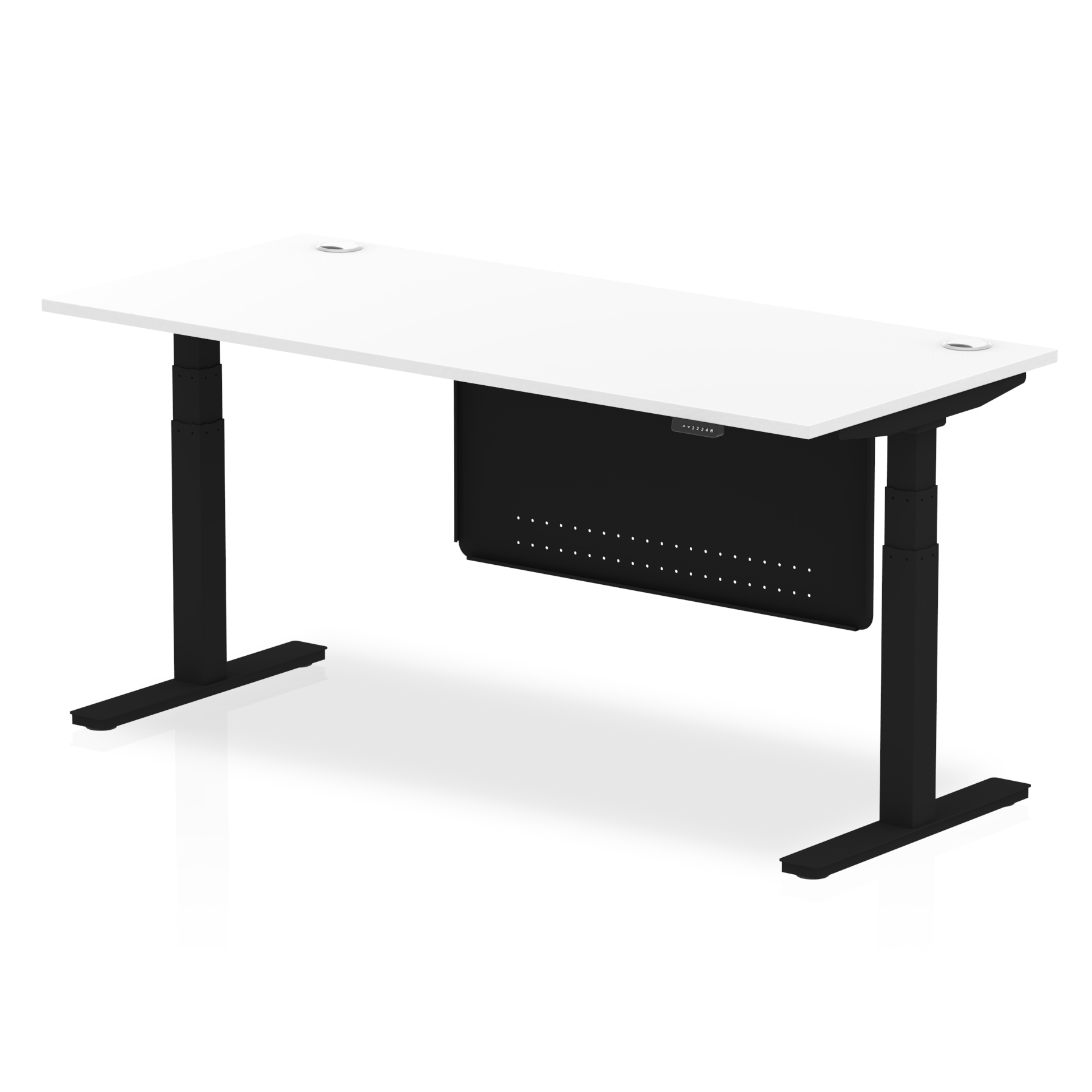White / Black Frame