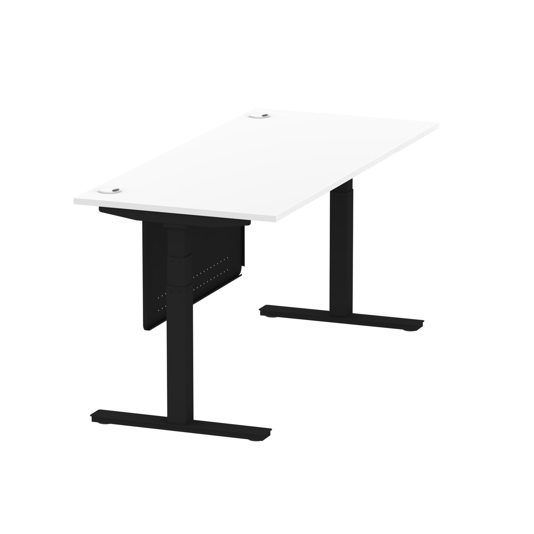 White / Black Frame