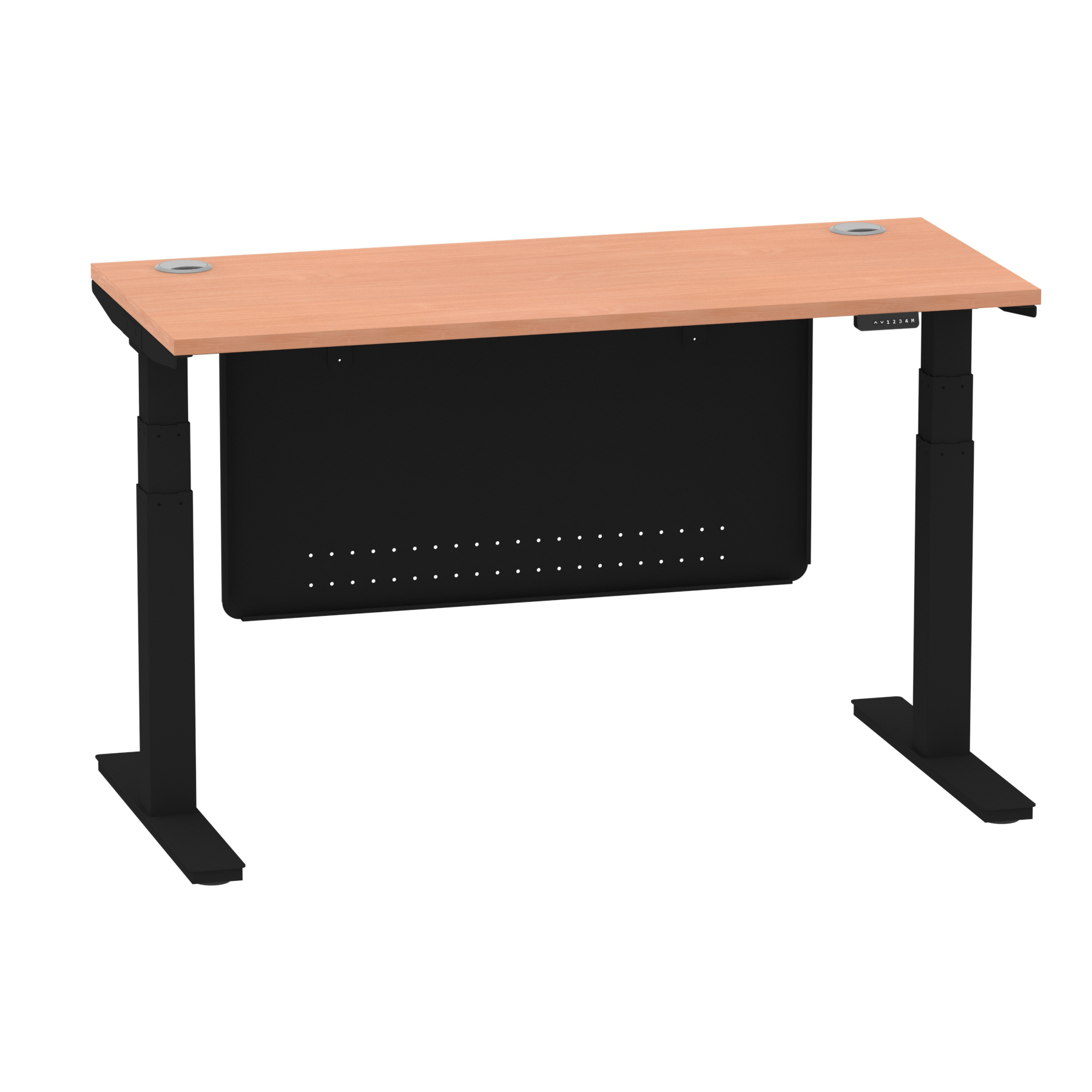 Beech / Black Frame