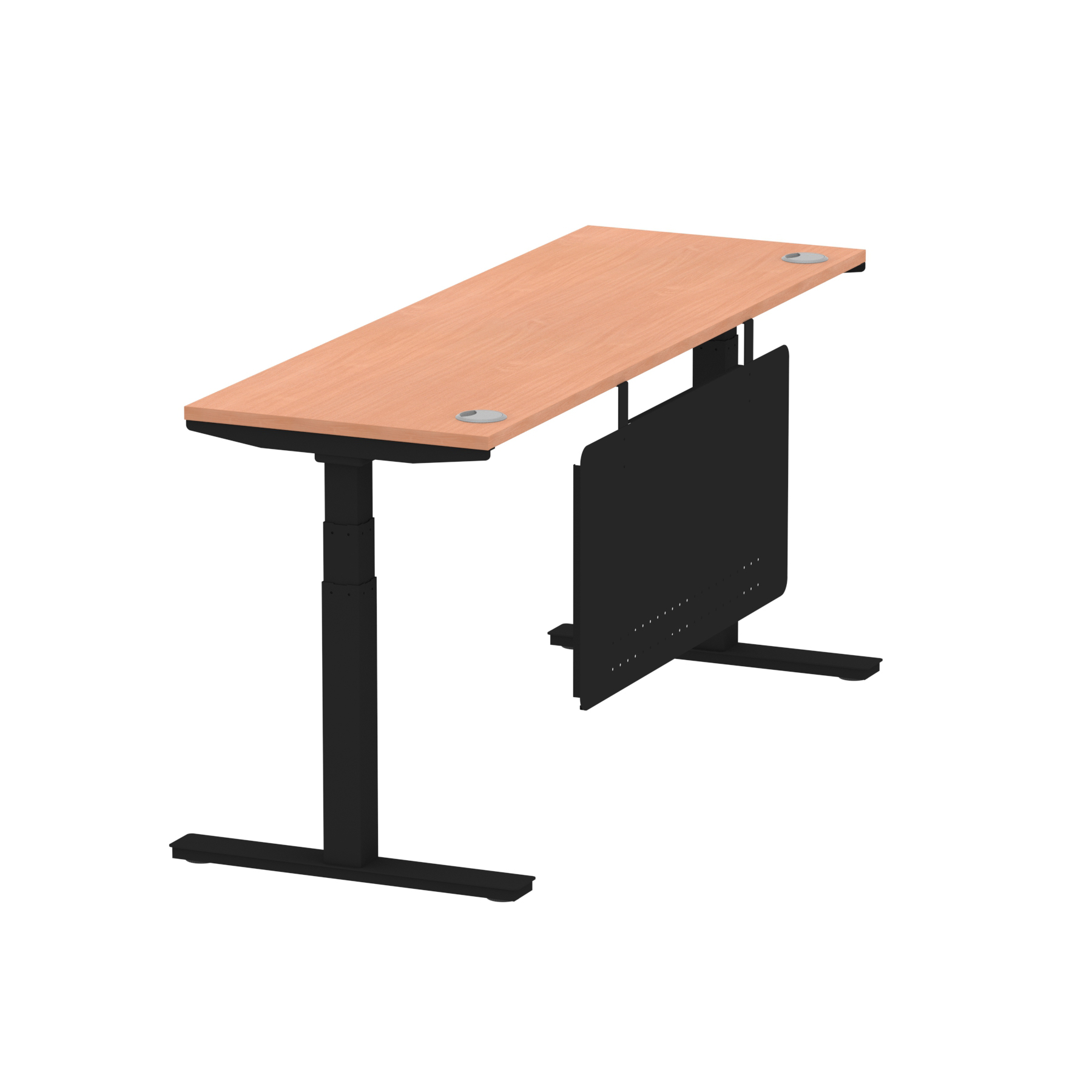 Beech / Black Frame