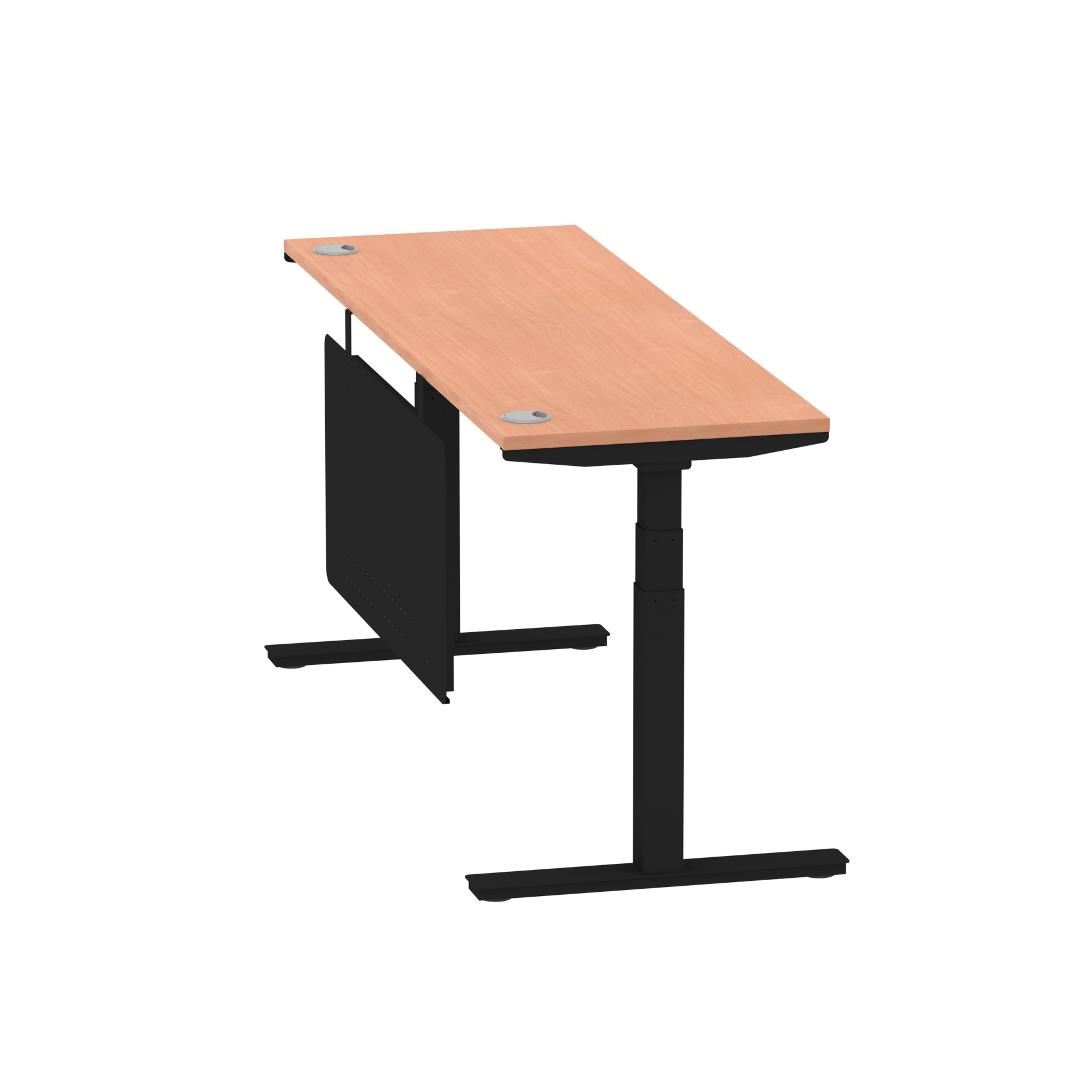 Beech / Black Frame