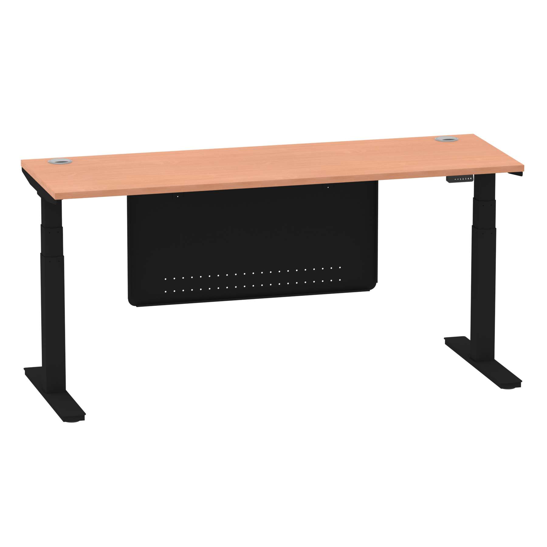 Beech / Black Frame