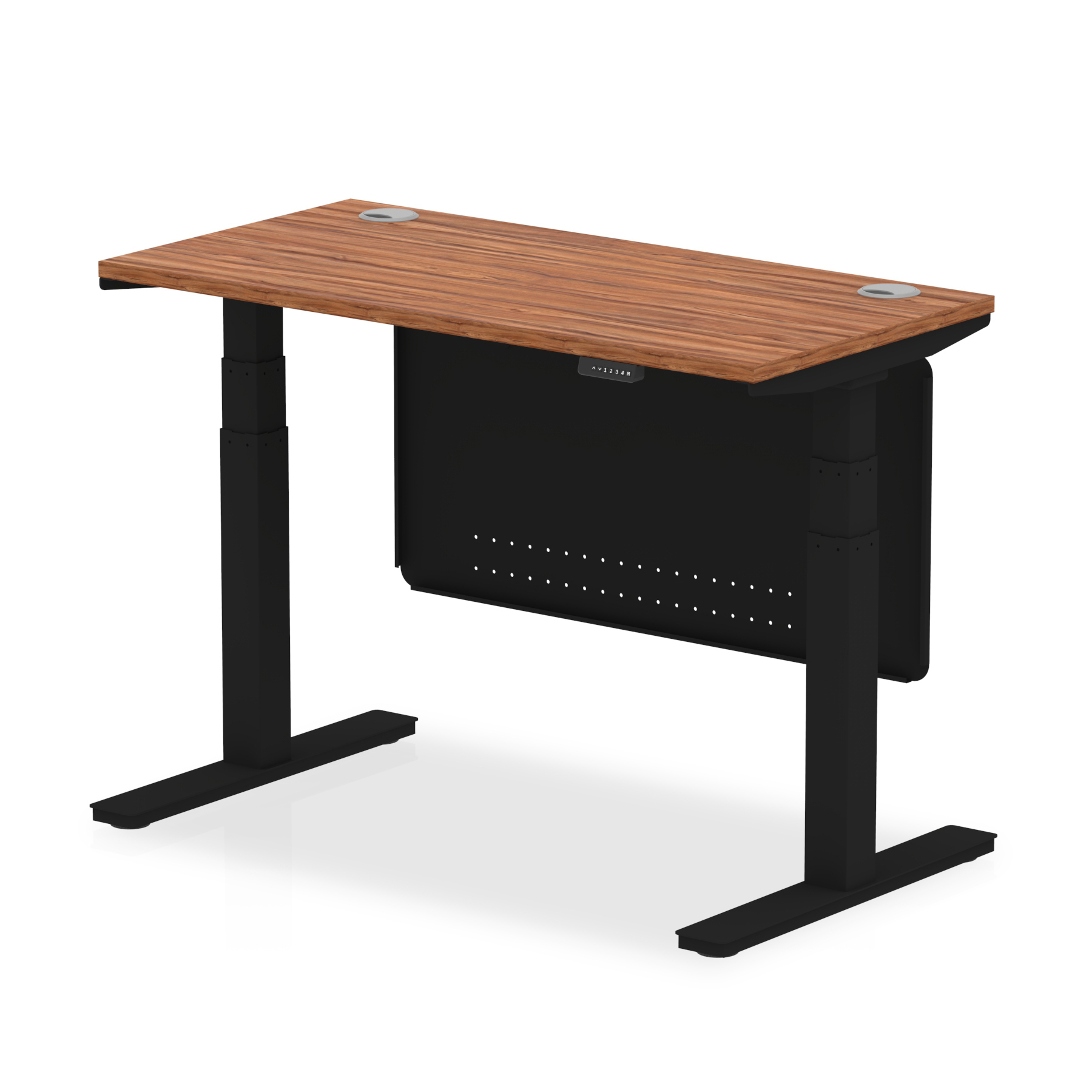 Walnut / Black Frame