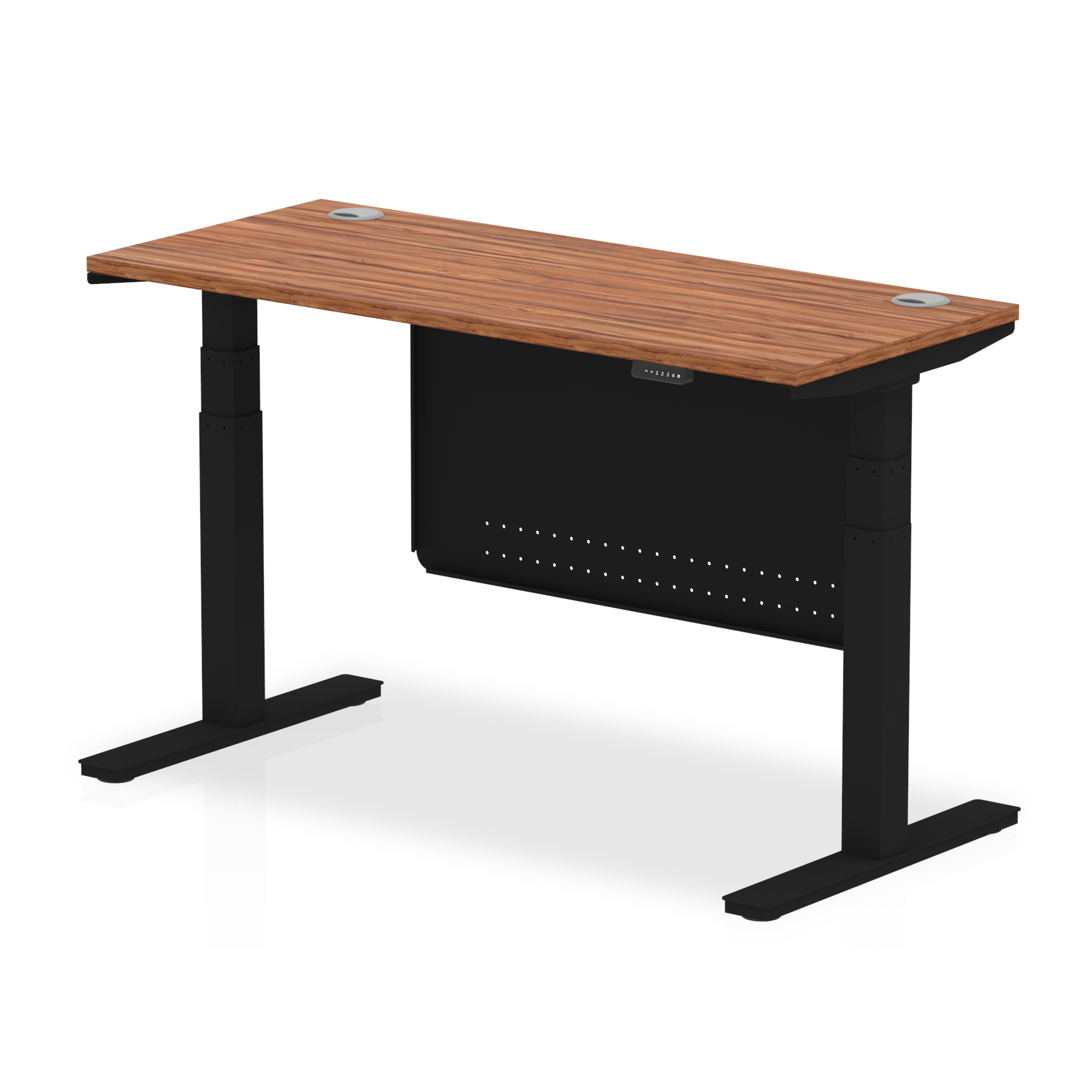 Walnut / Black Frame