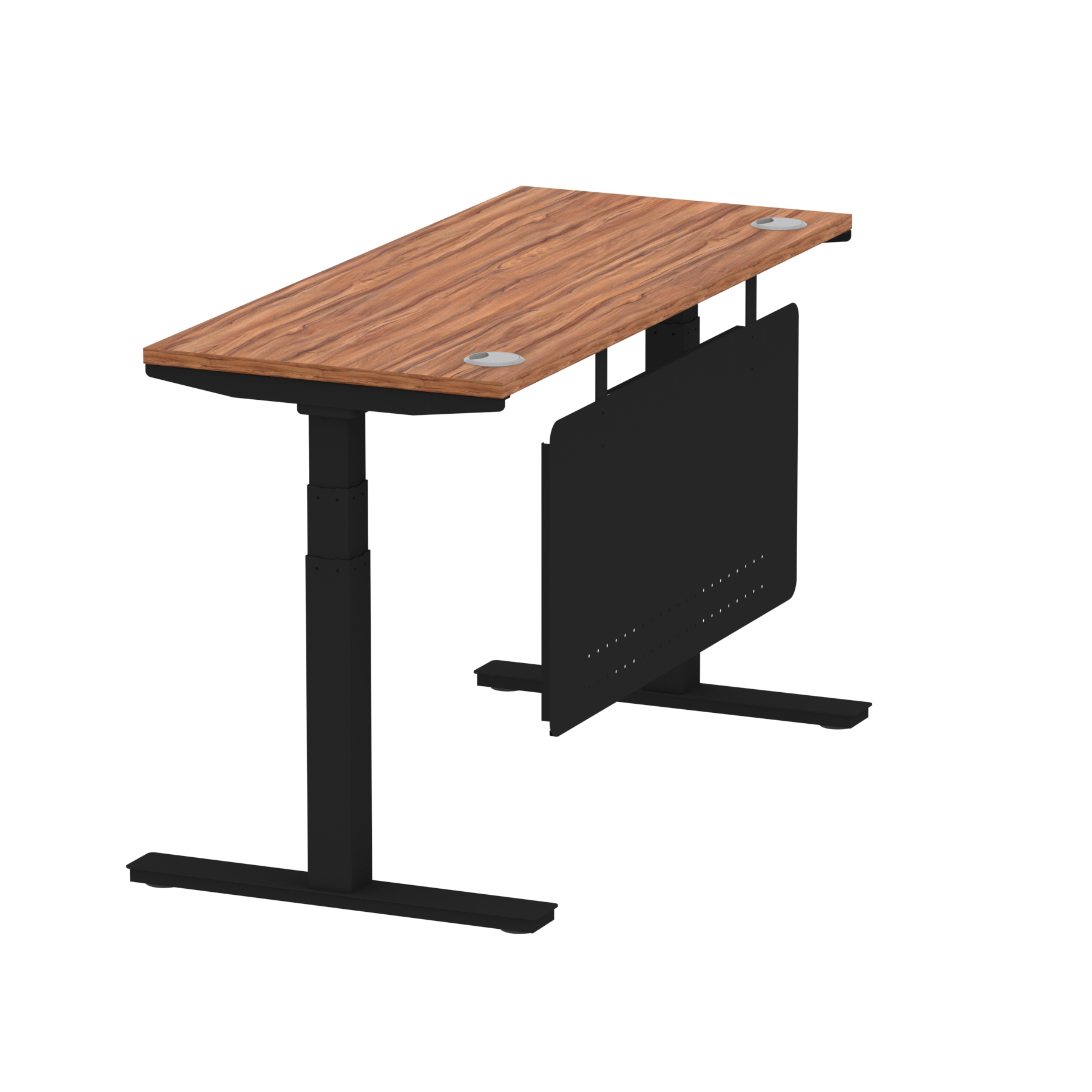 Walnut / Black Frame