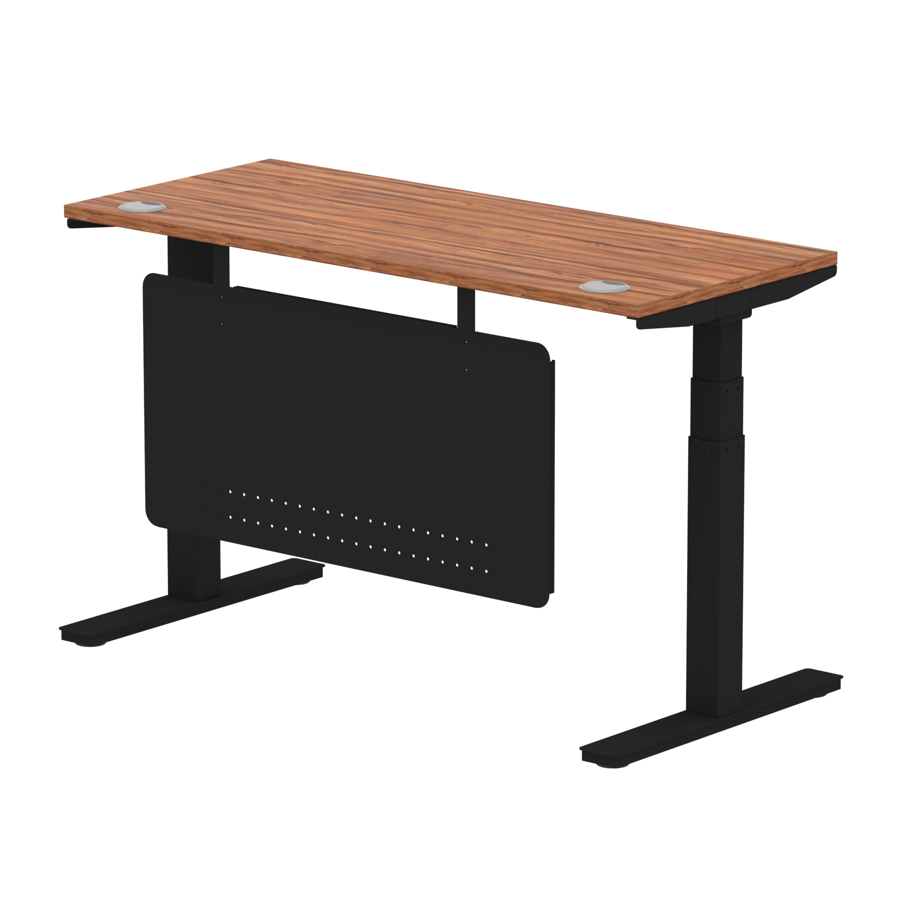 Walnut / Black Frame