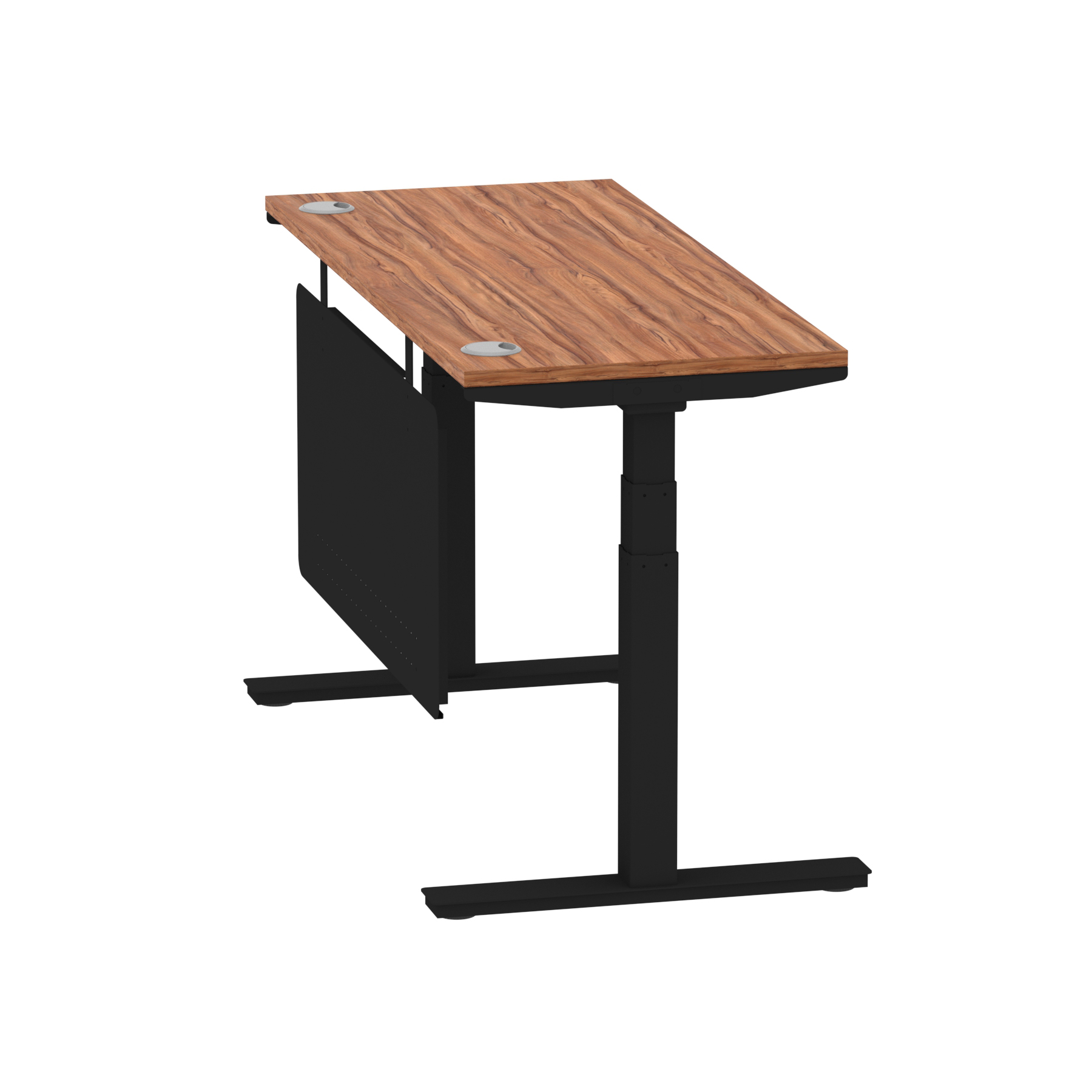 Walnut / Black Frame