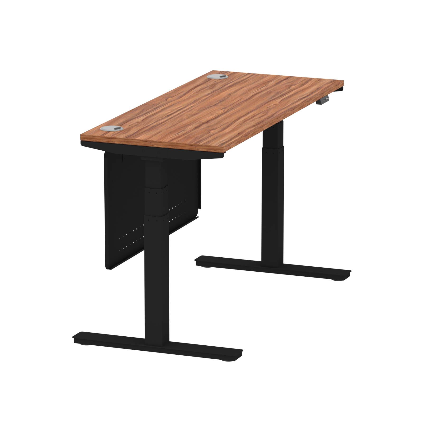 Walnut / Black Frame