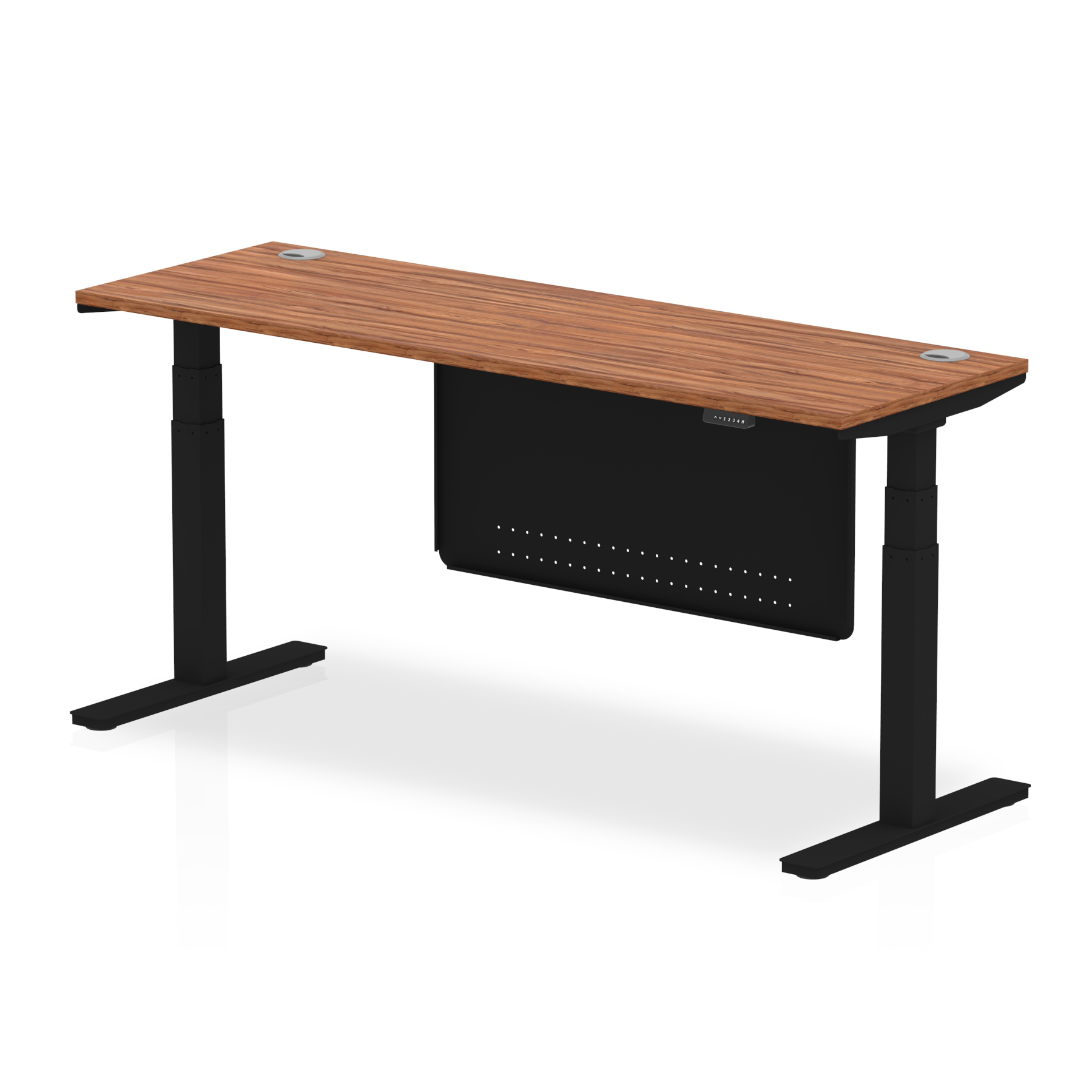 Walnut / Black Frame
