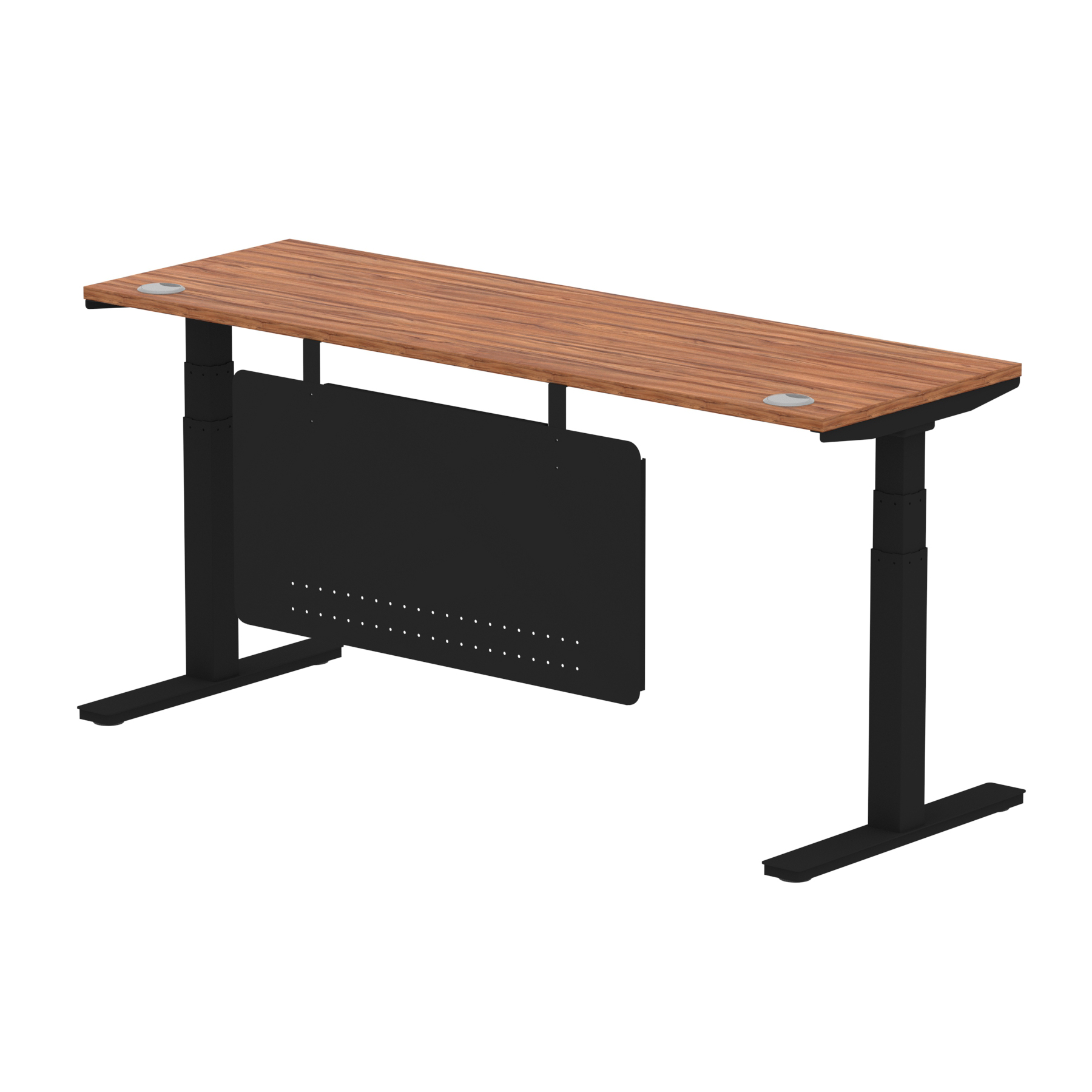 Walnut / Black Frame