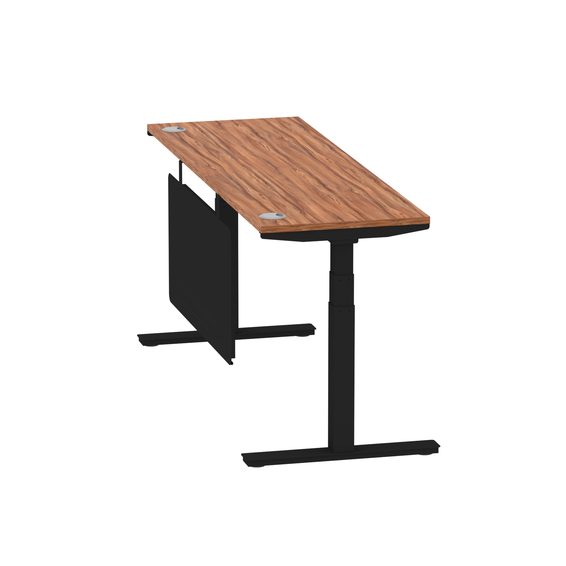 Walnut / Black Frame