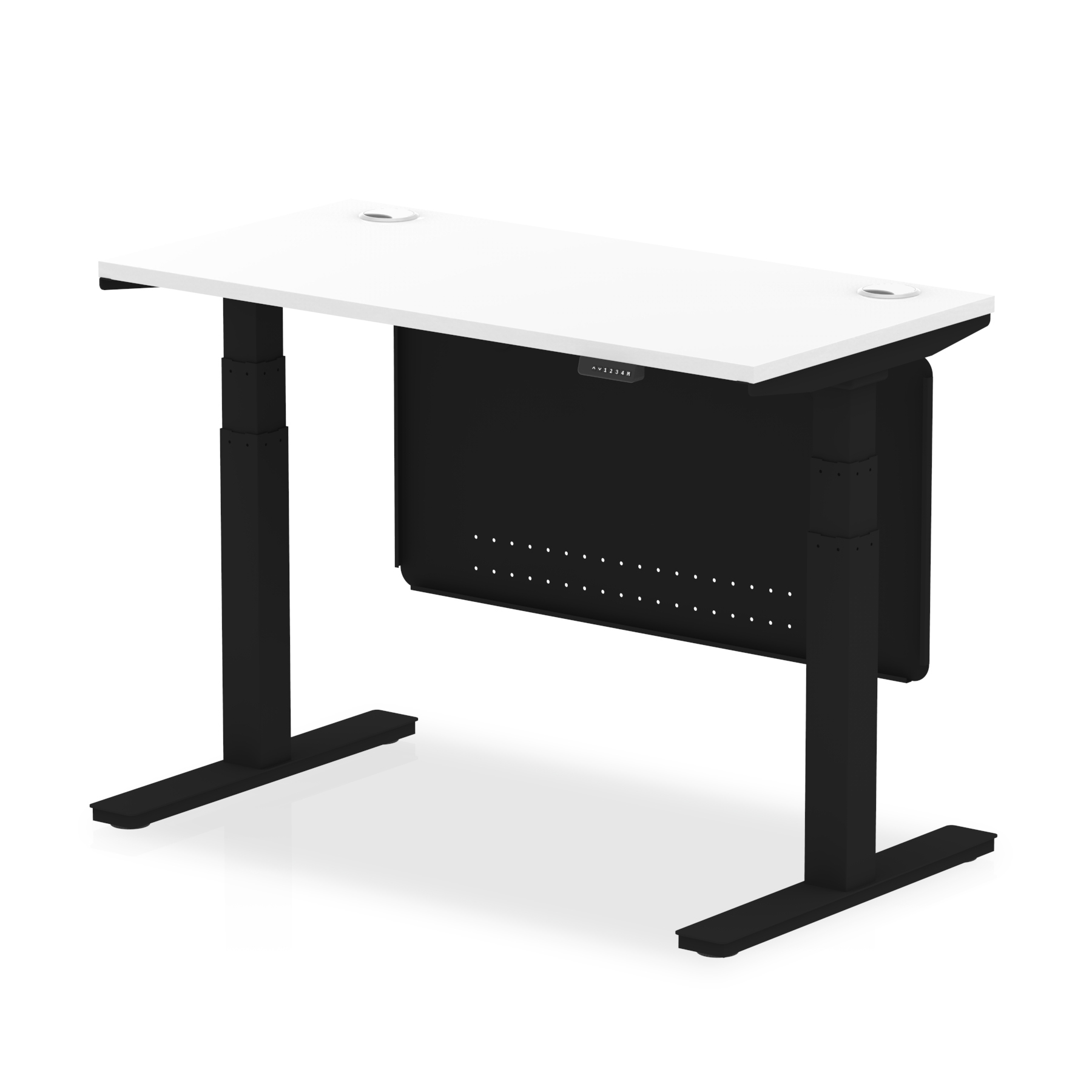 White / Black Frame