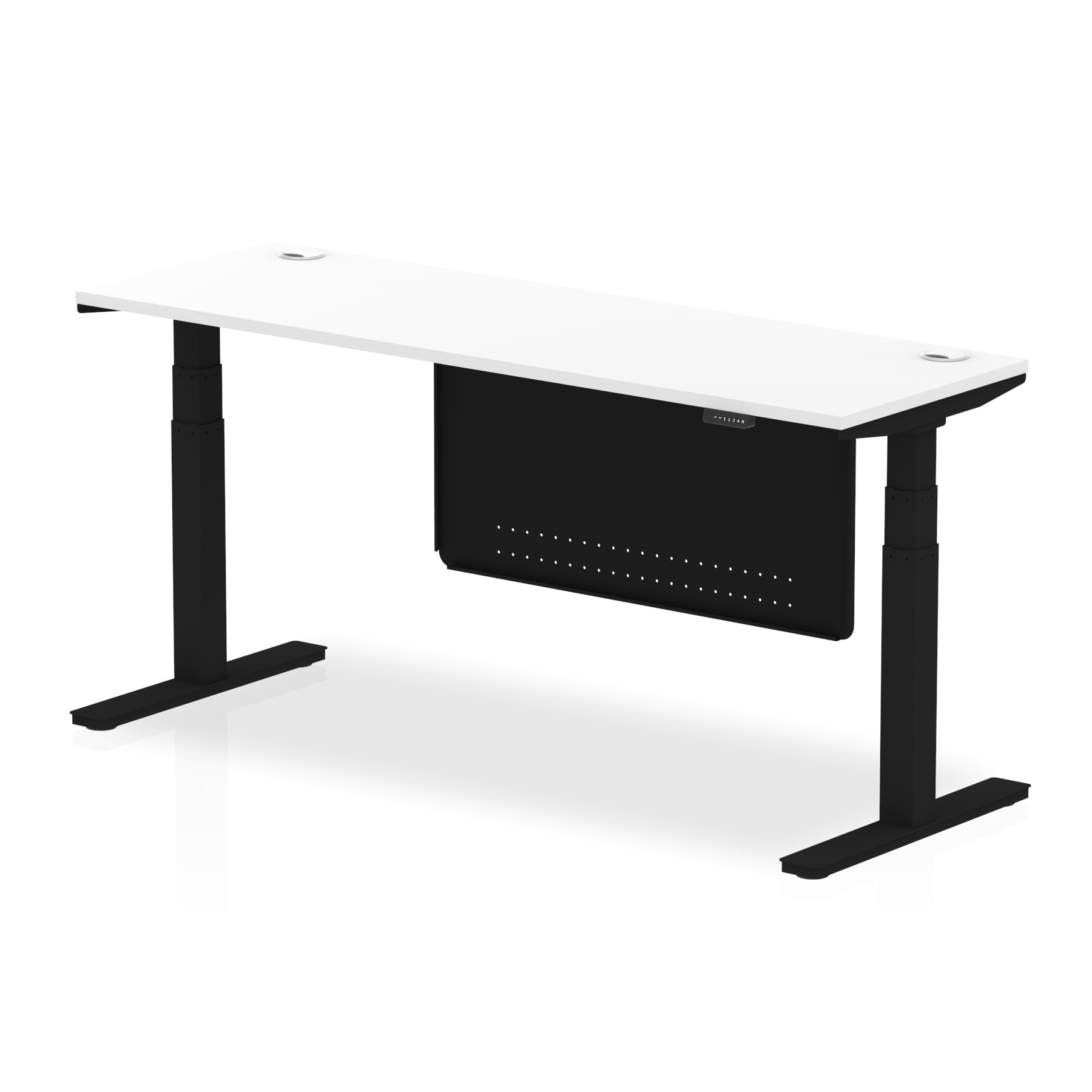 White / Black Frame