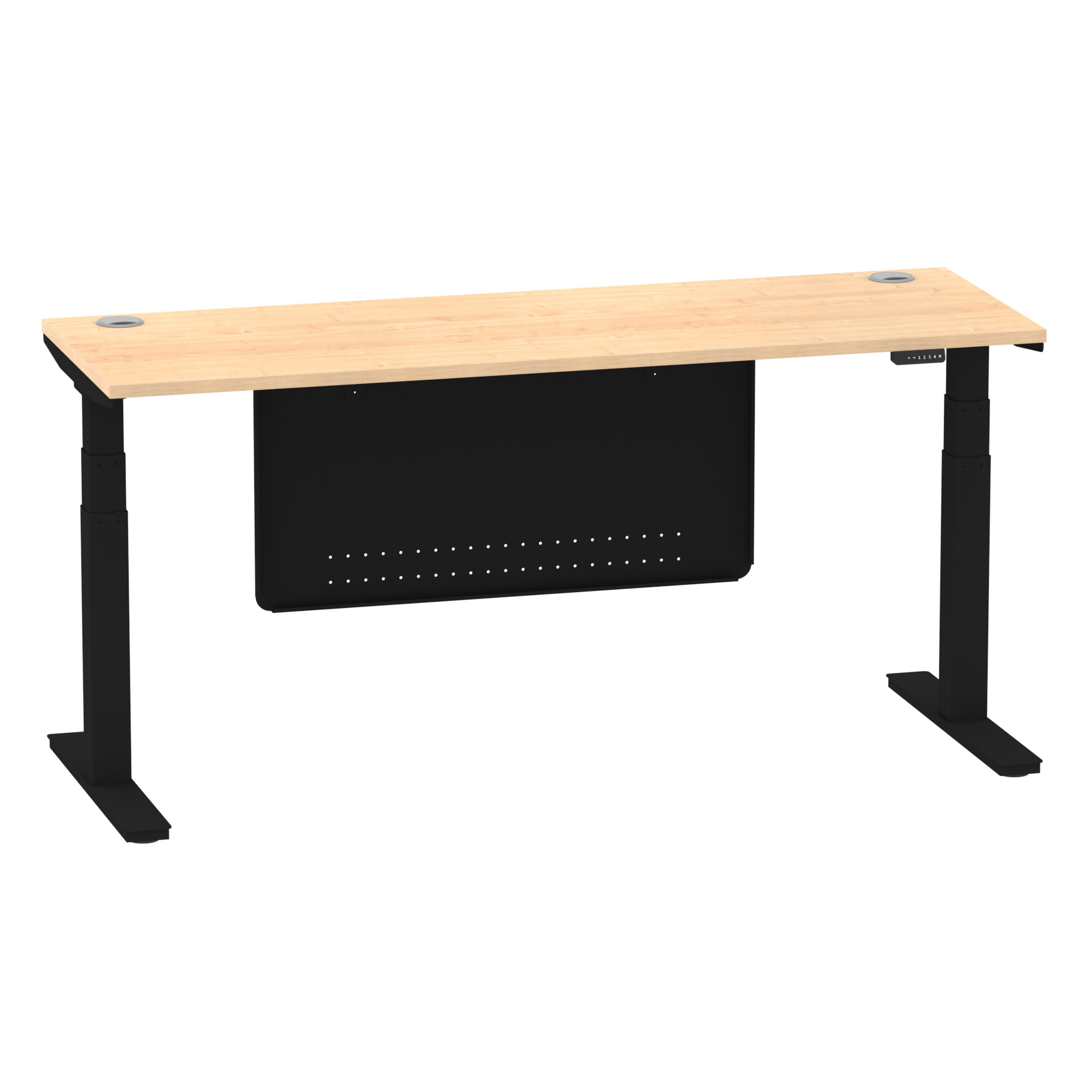 Maple / Black Frame