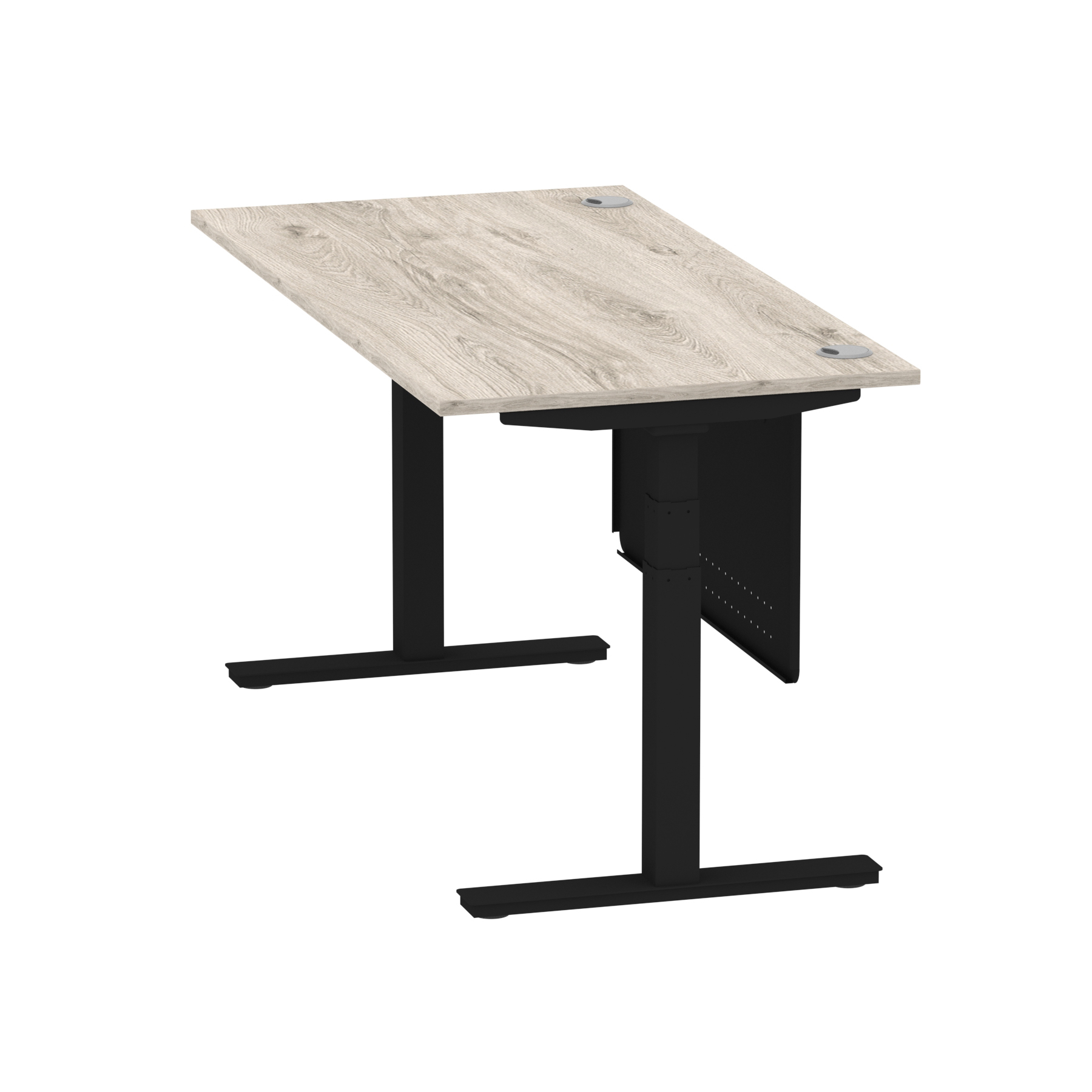Grey Oak / Black Frame