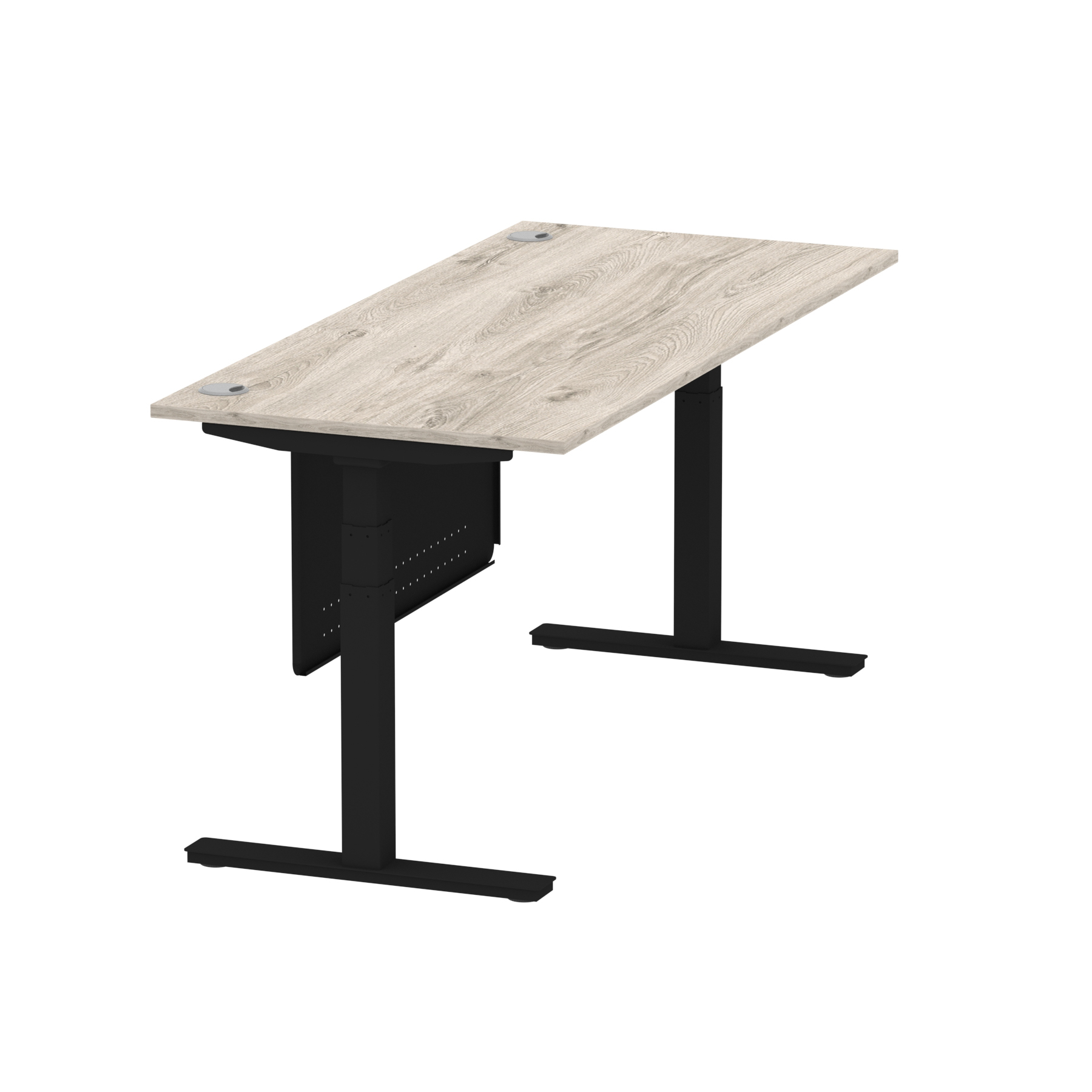 Grey Oak / Black Frame