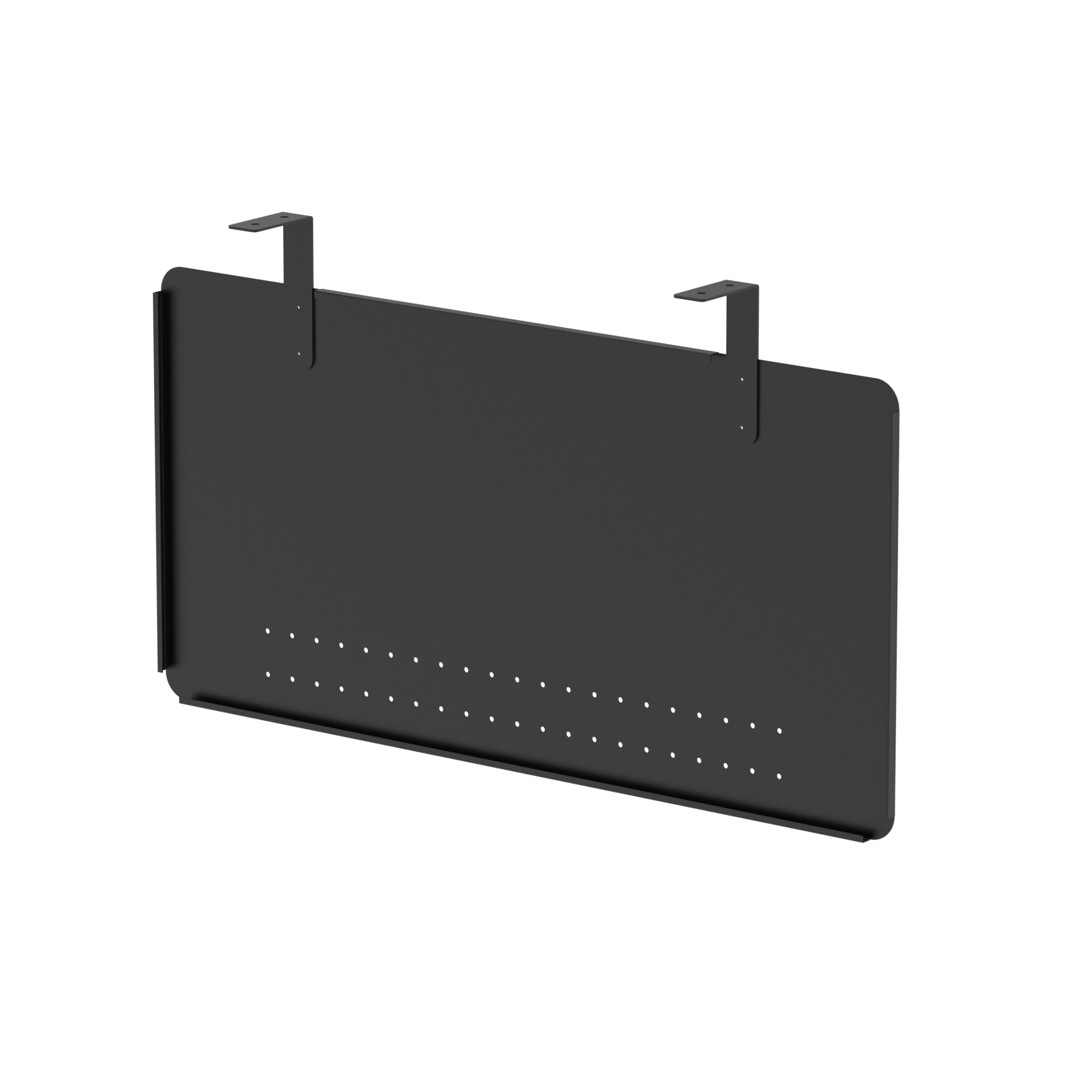 Air Steel Modesty Panel — Black