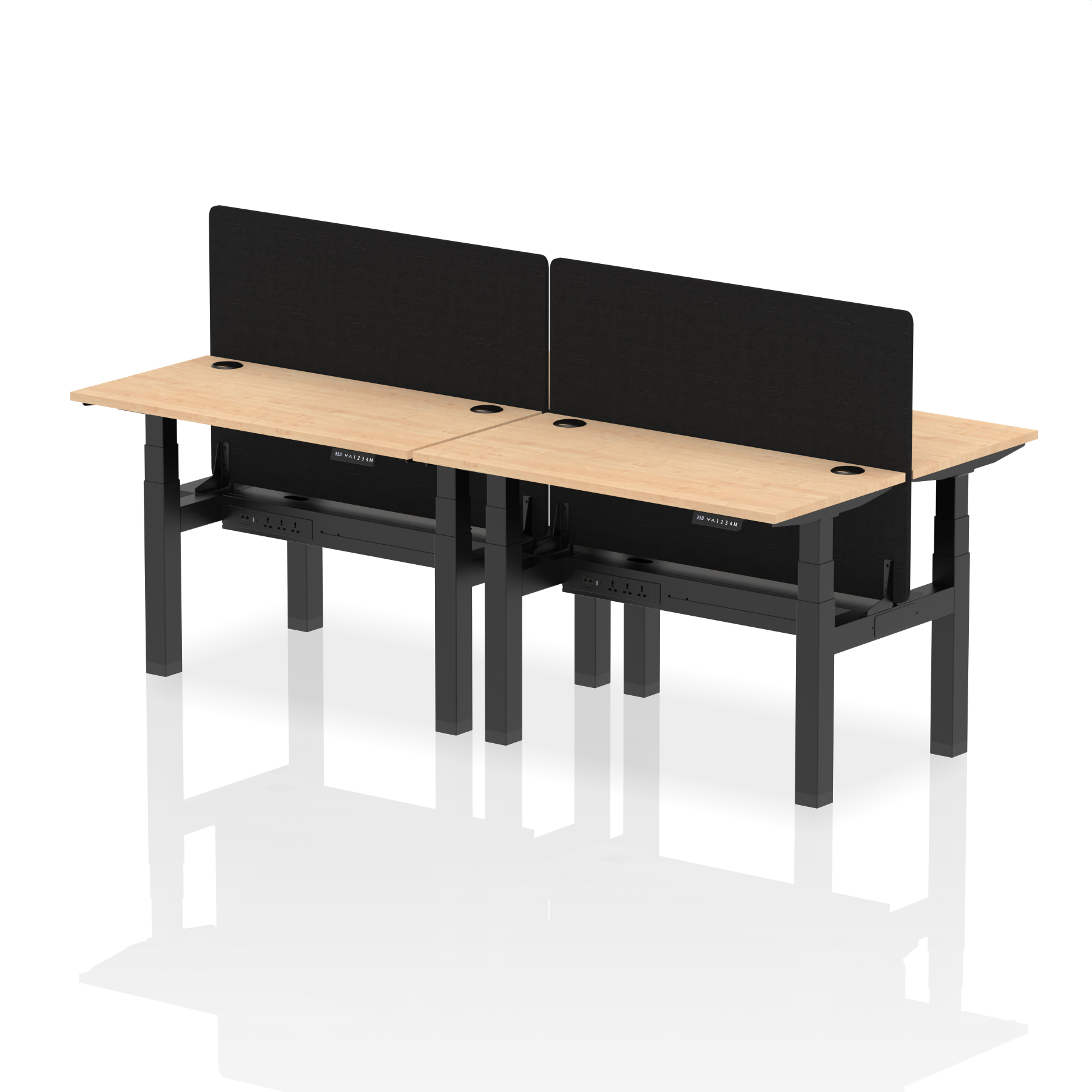 Maple / Black Frame