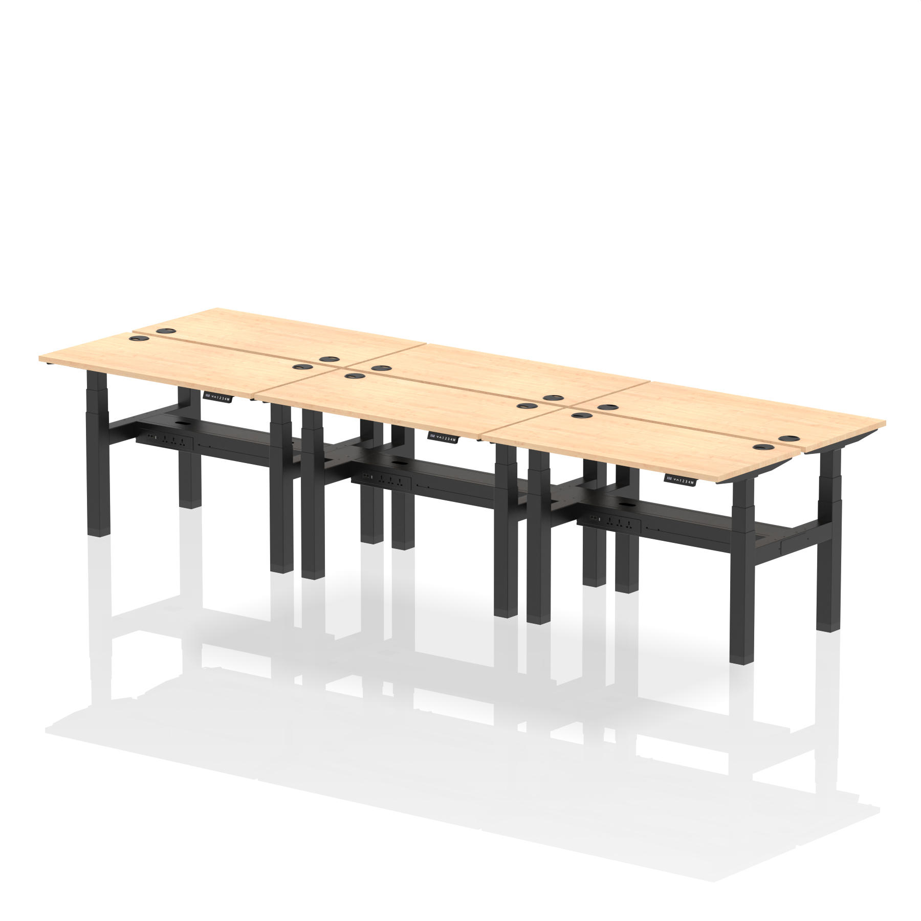 Maple / Black Frame