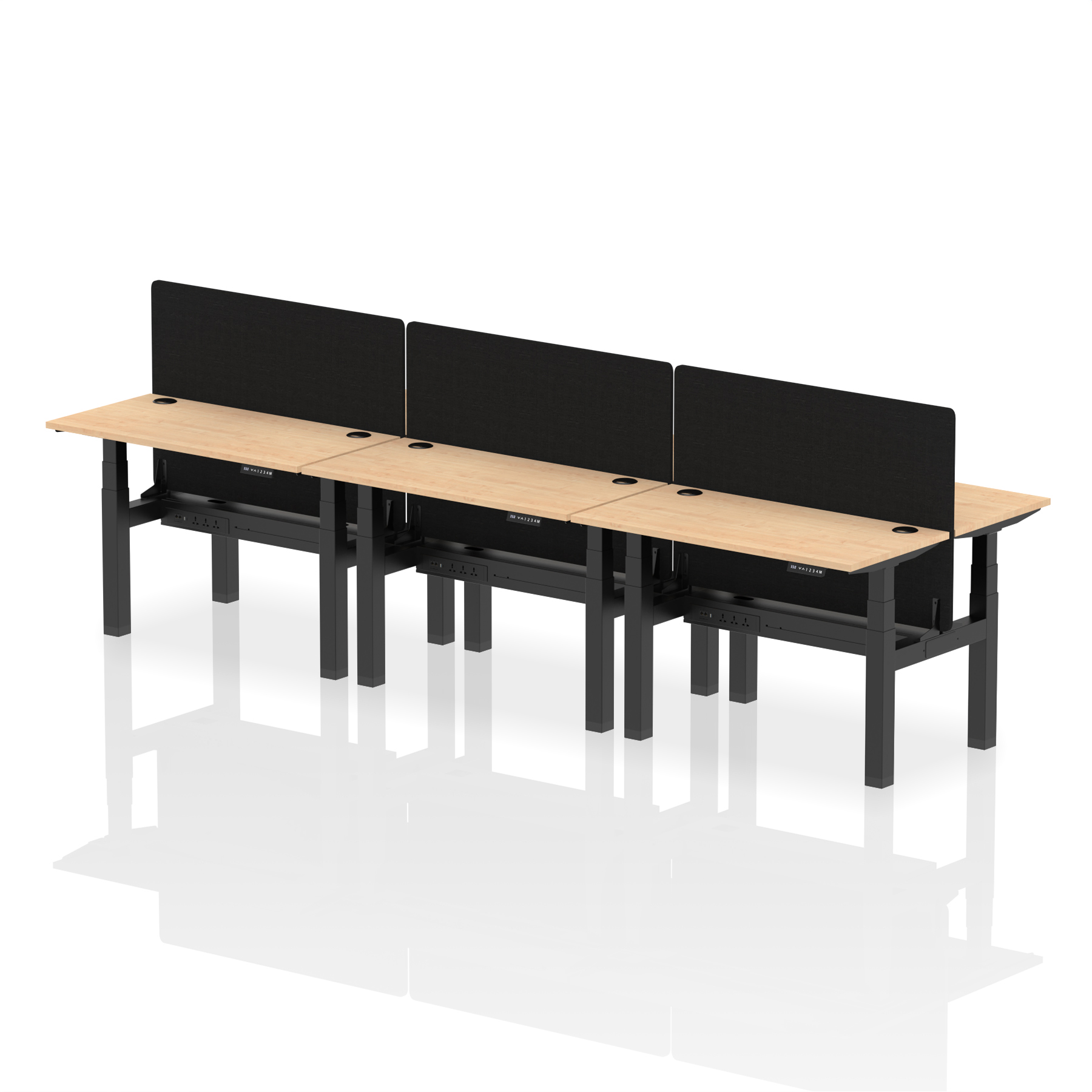 Maple / Black Frame