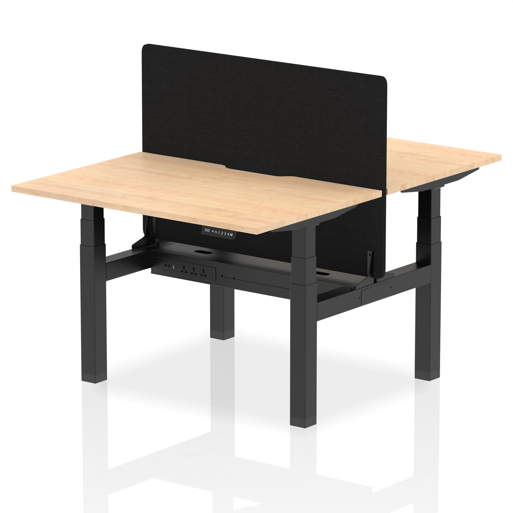 Maple / Black Frame