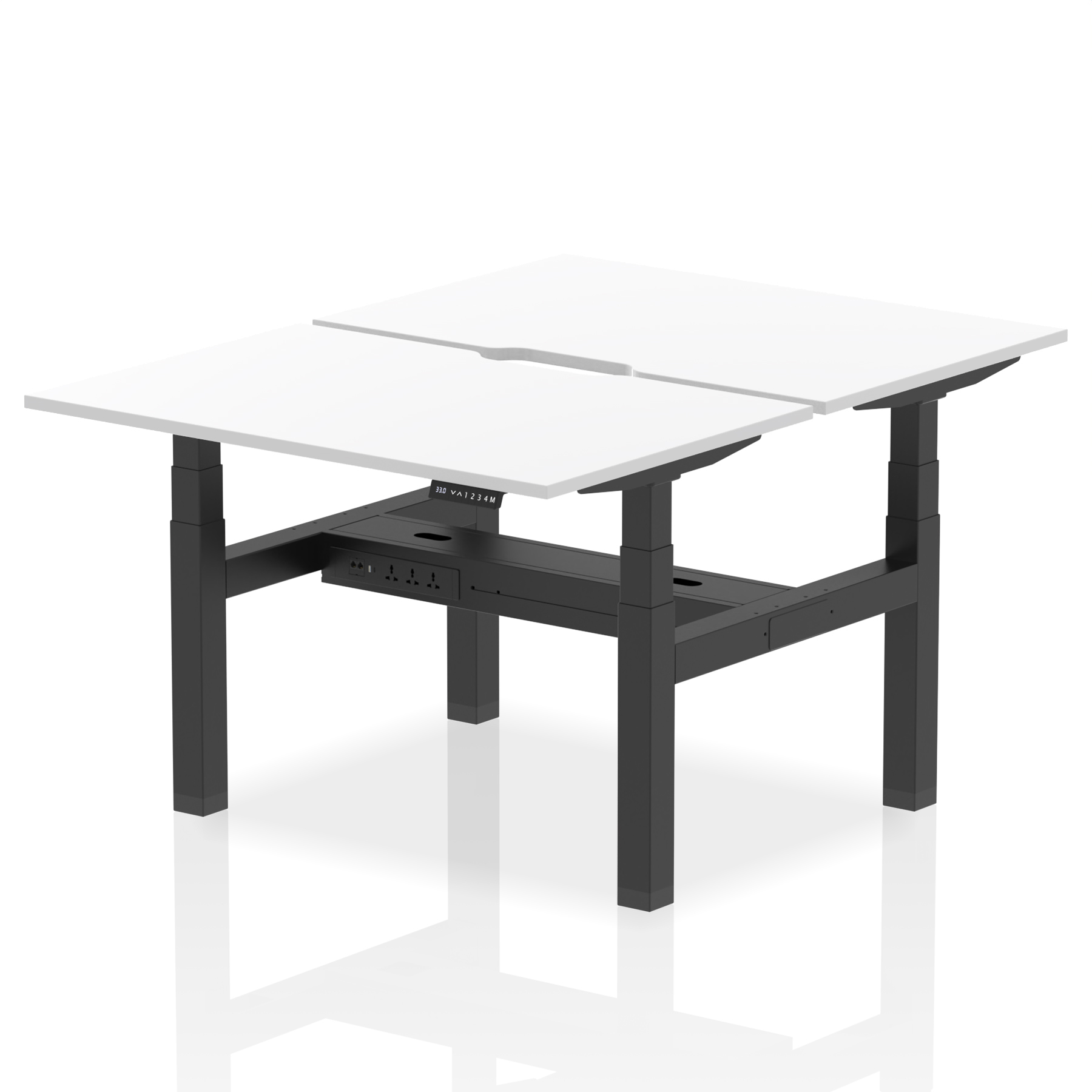 White / Black Frame