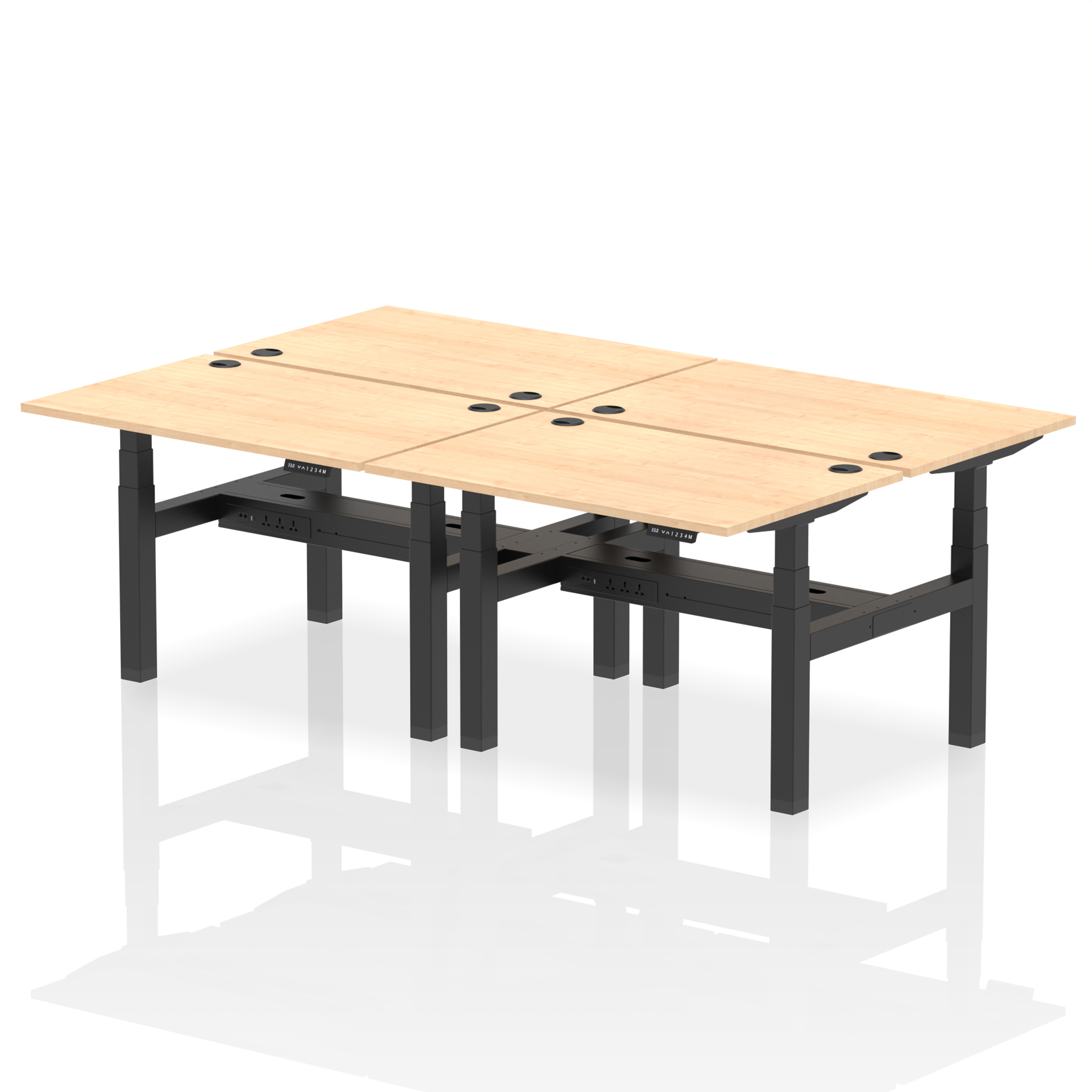 Maple / Black Frame
