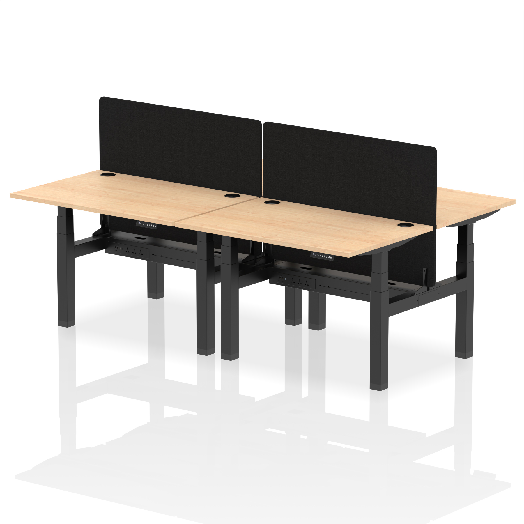 Maple / Black Frame