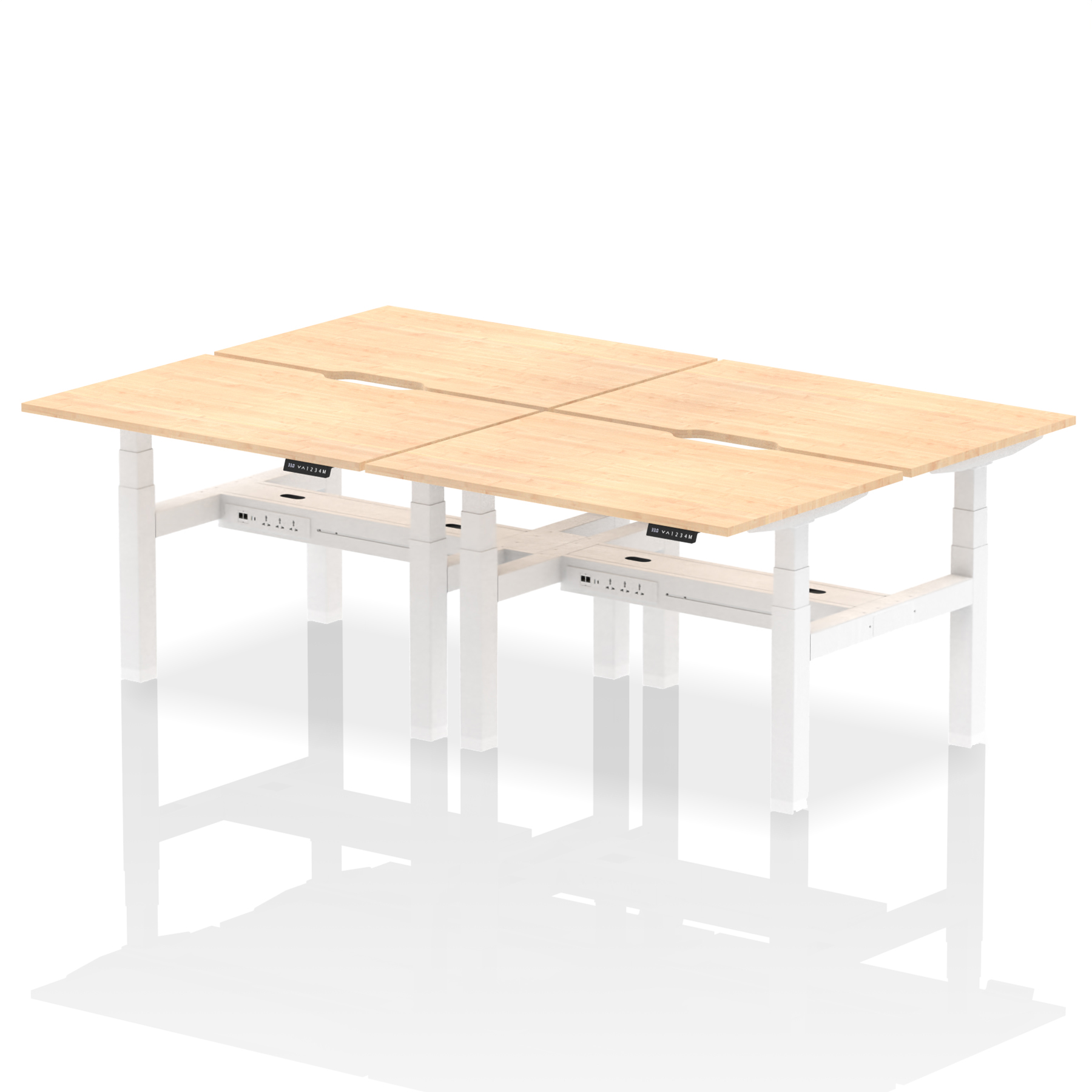 Maple / White Frame