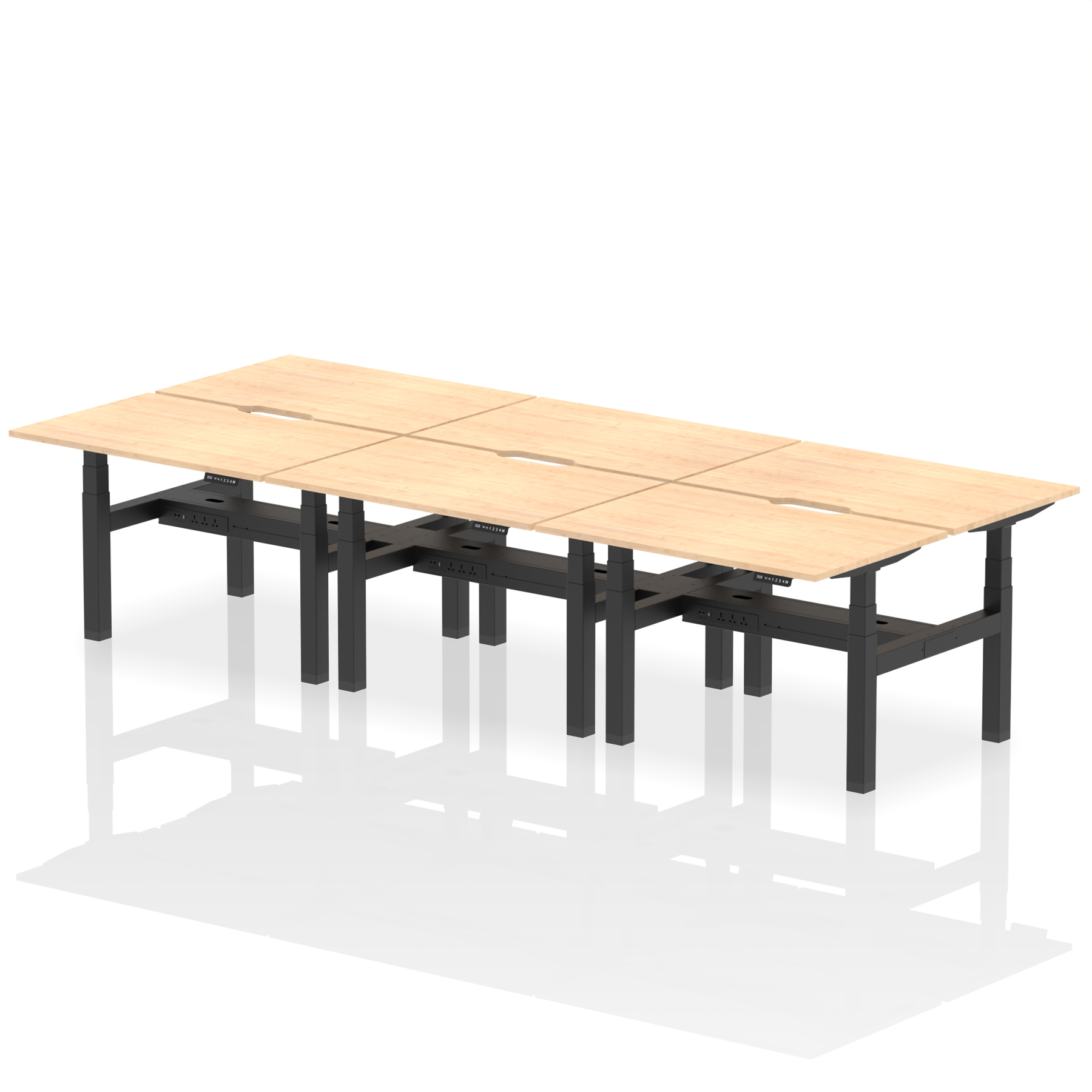Maple / Black Frame