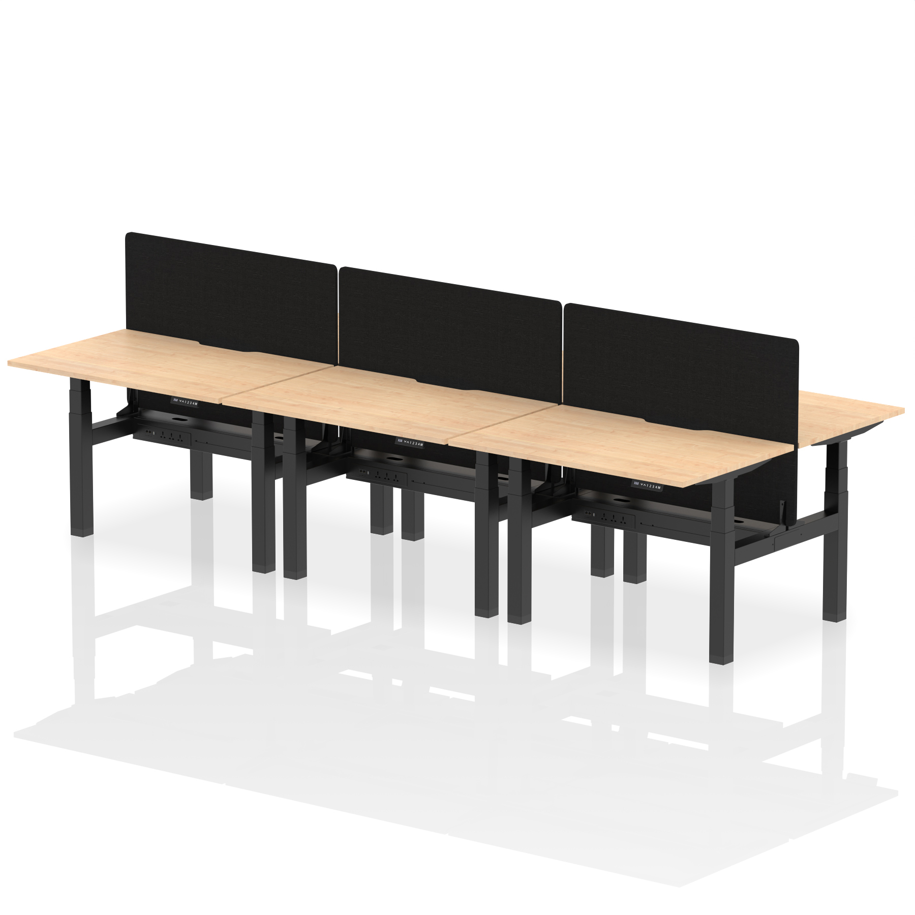 Maple / Black Frame