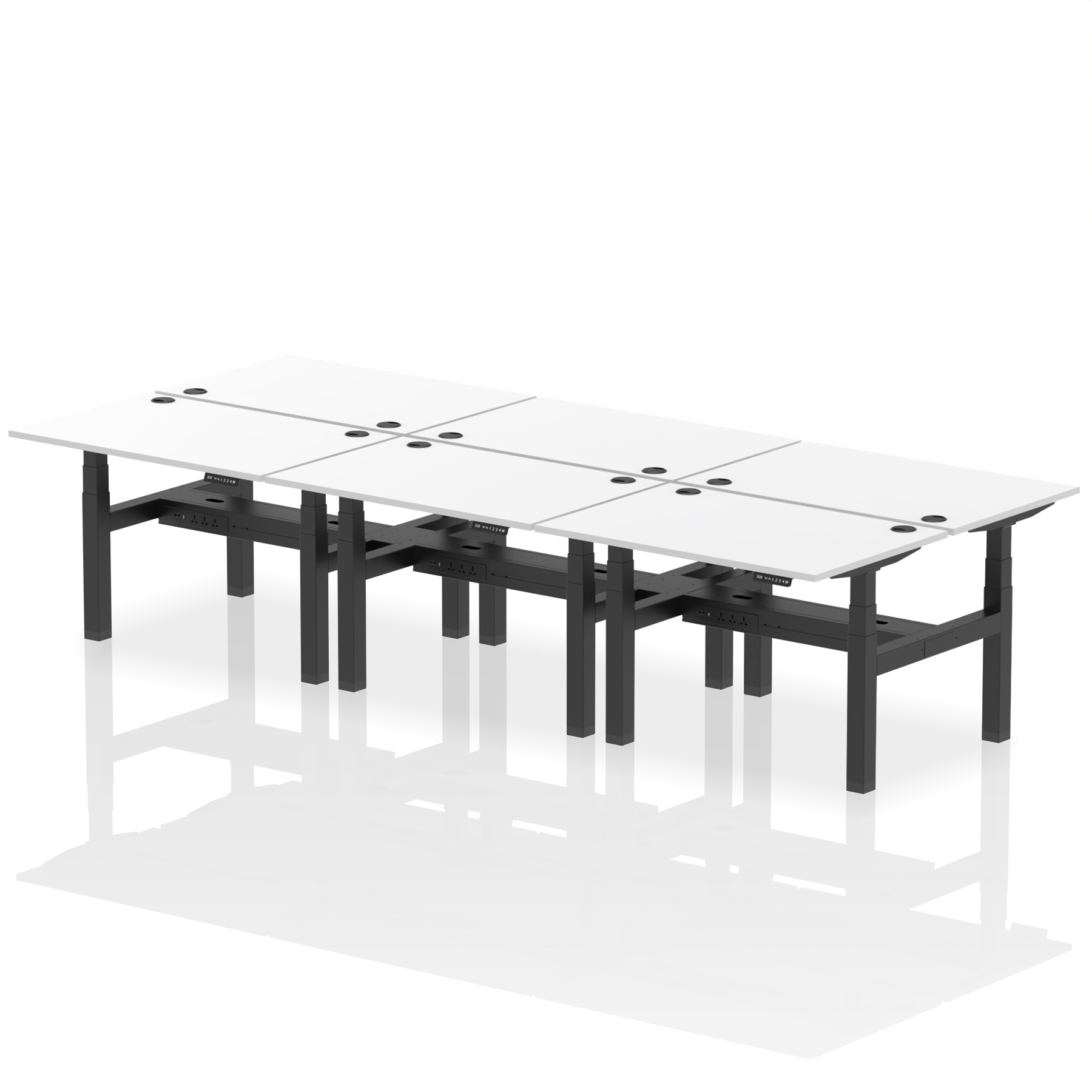 White / Black Frame