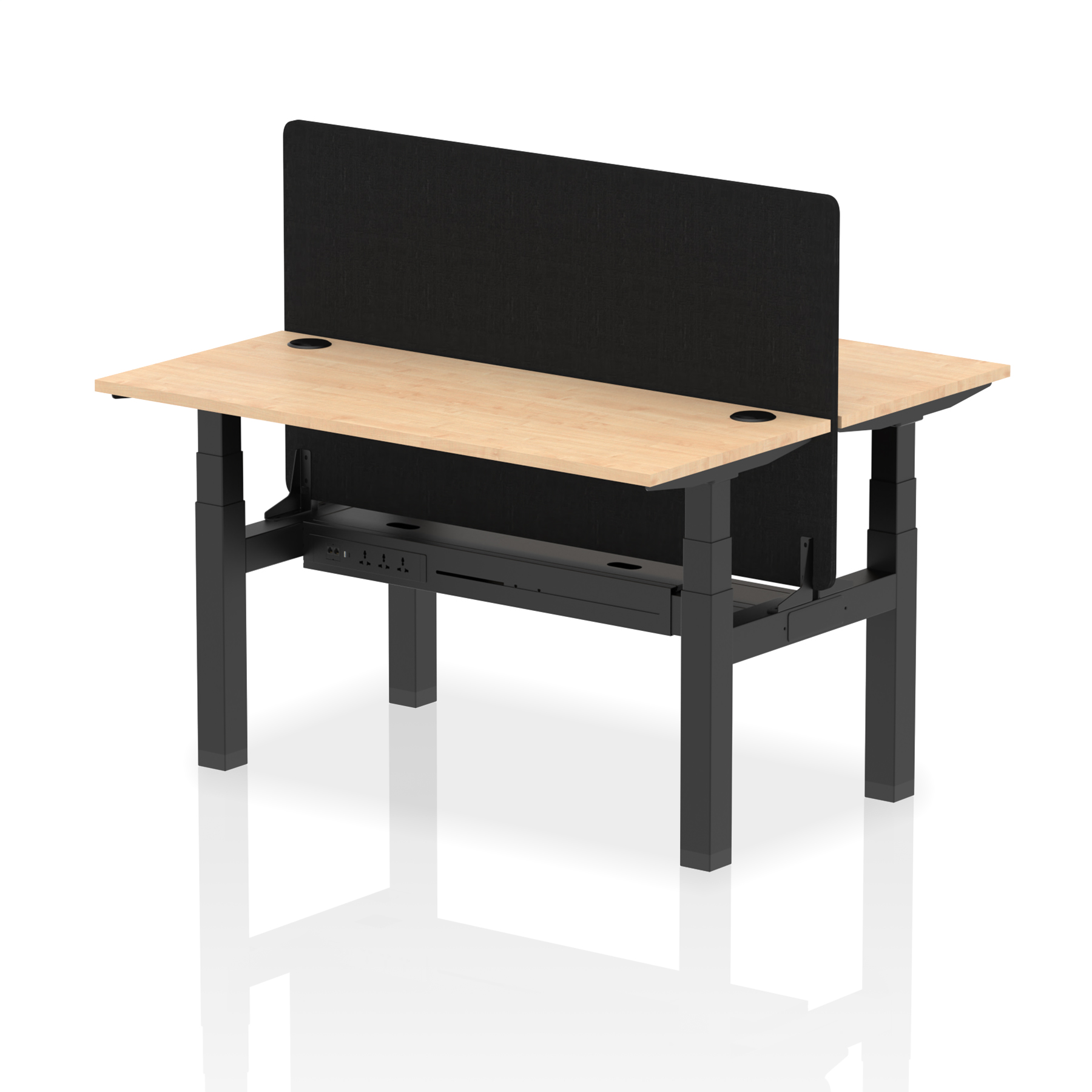 Maple / Black Frame