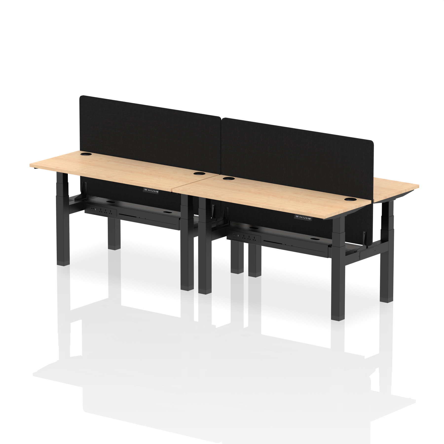 Maple / Black Frame
