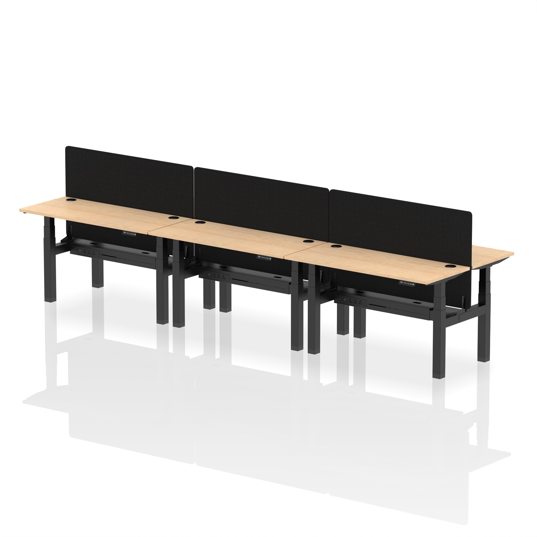 Maple / Black Frame